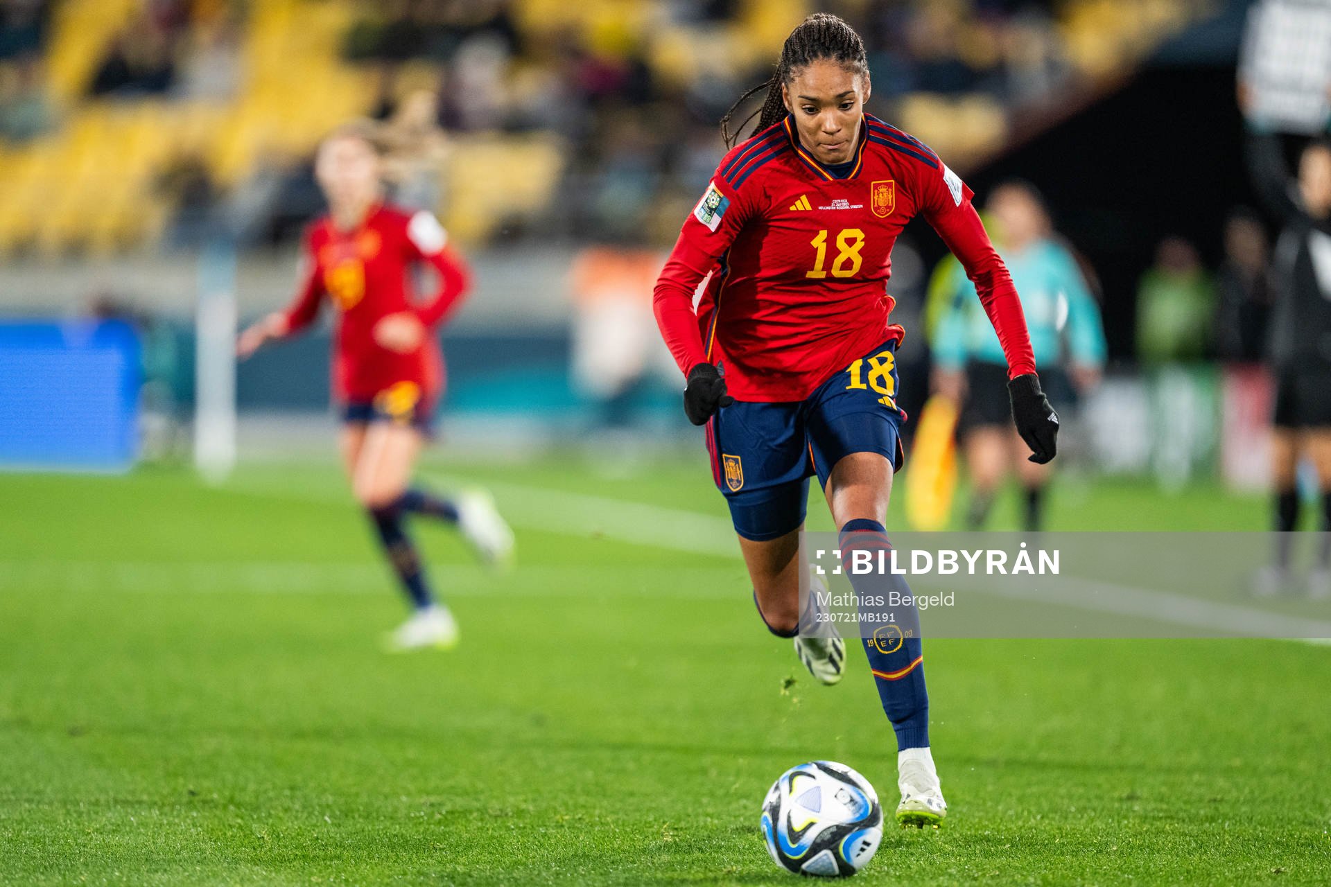 Salma Paralluelo of Spain