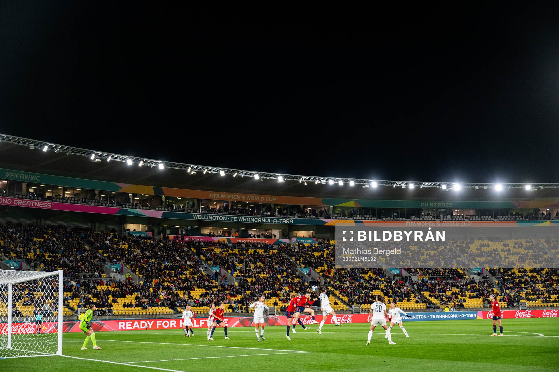 General view of Wellington Regional Stadium