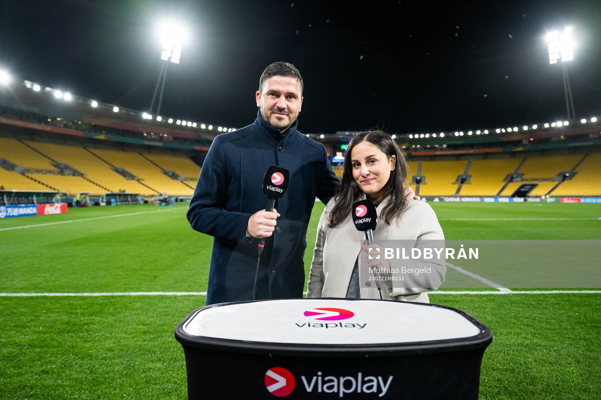 Bojan Djordjic and Jennifer Kücükaslan of Swedish