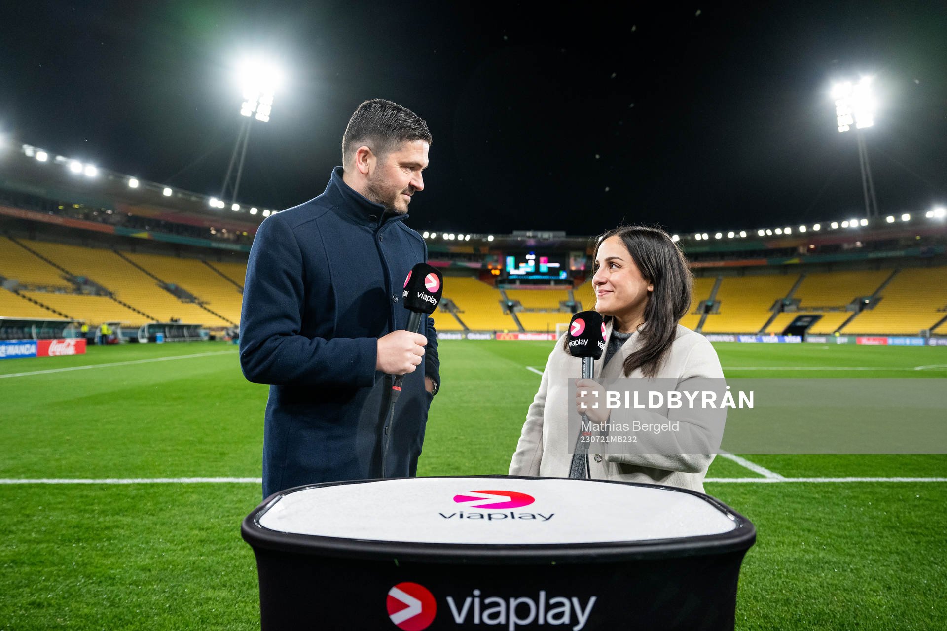 Bojan Djordjic and Jennifer Kücükaslan of Swedish