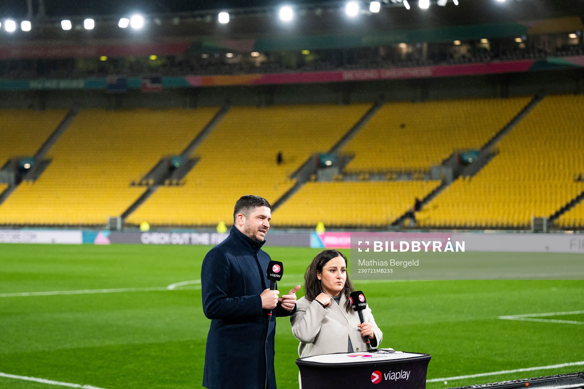 Bojan Djordjic and Jennifer Kücükaslan of Swedish