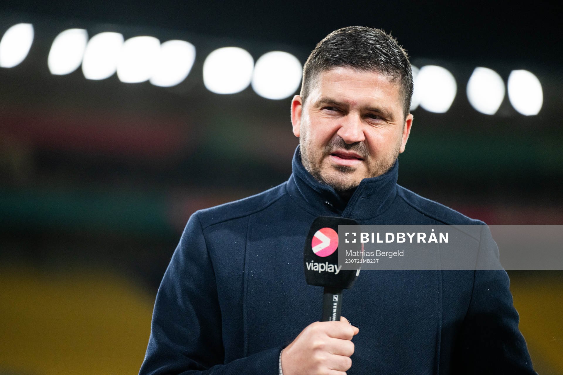Bojan Djordjic of Swedish broadcaster Viaplay