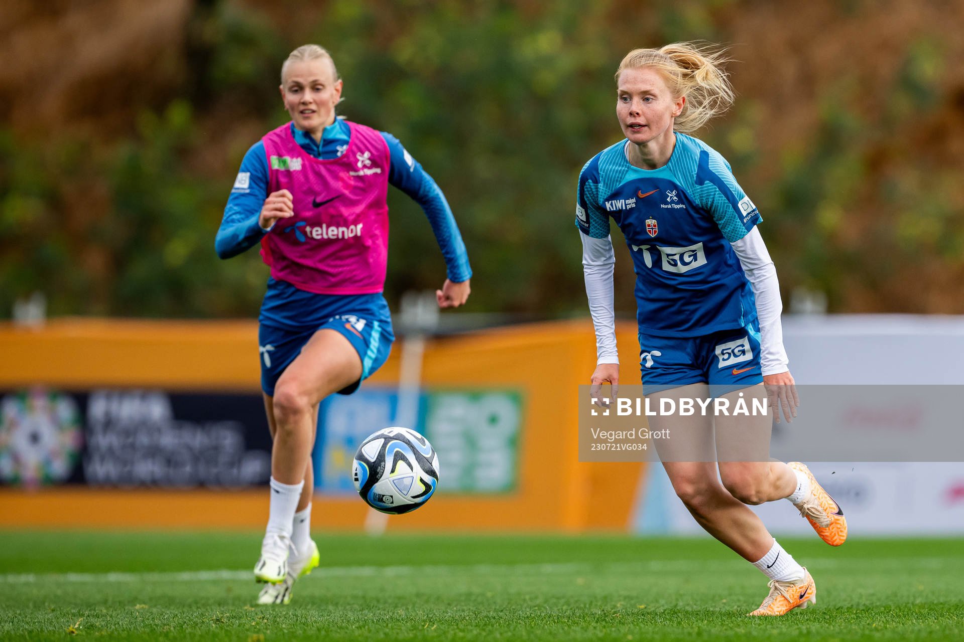 Malin Brenn of the Norwegian women’s national football
