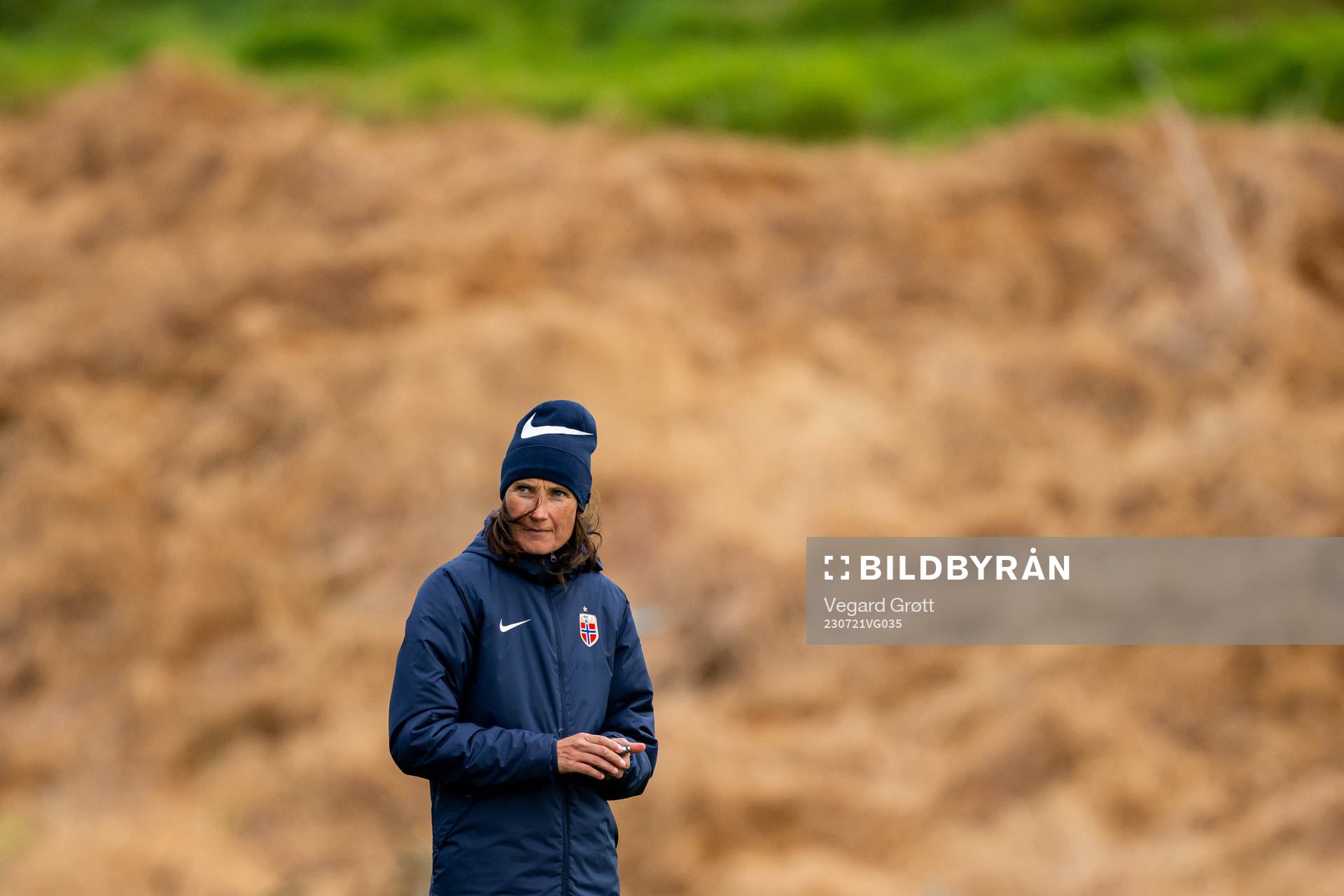 Ingvild Stensland, assistant coach of the Norwegian