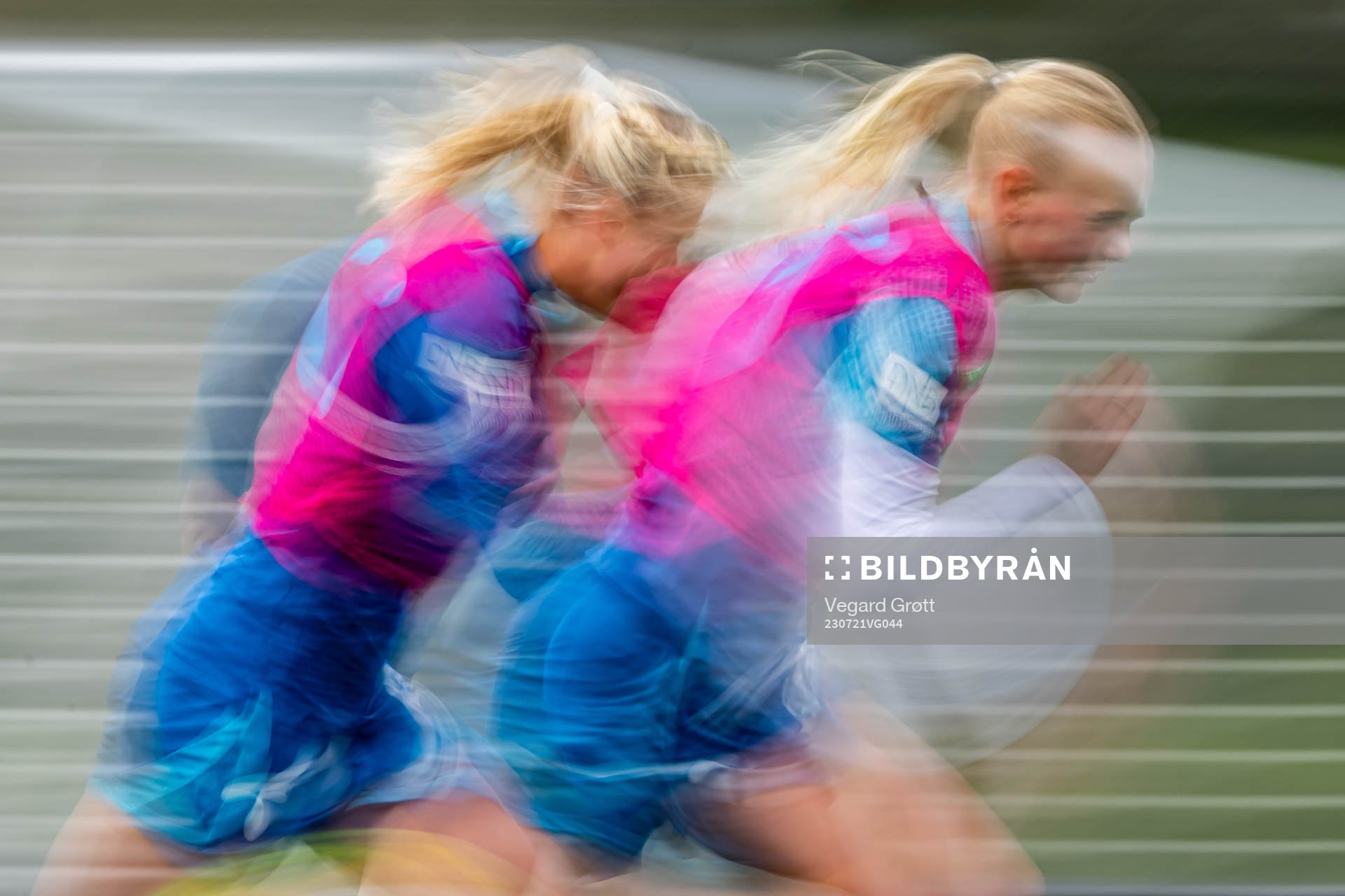 Sophie Román Haug and Karina Sævik of the Norwegian