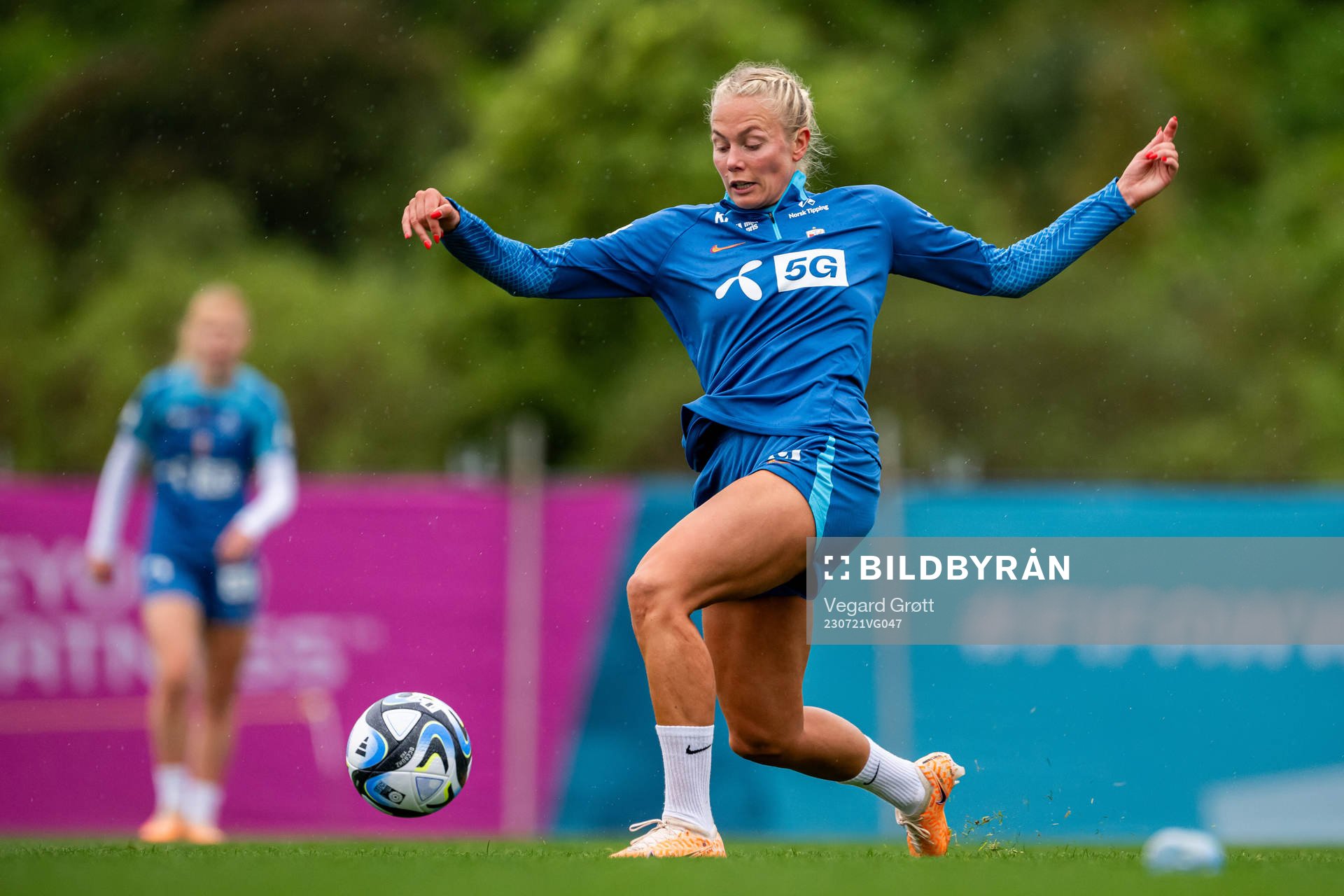 Guro Bergsvand of the Norwegian women’s national football