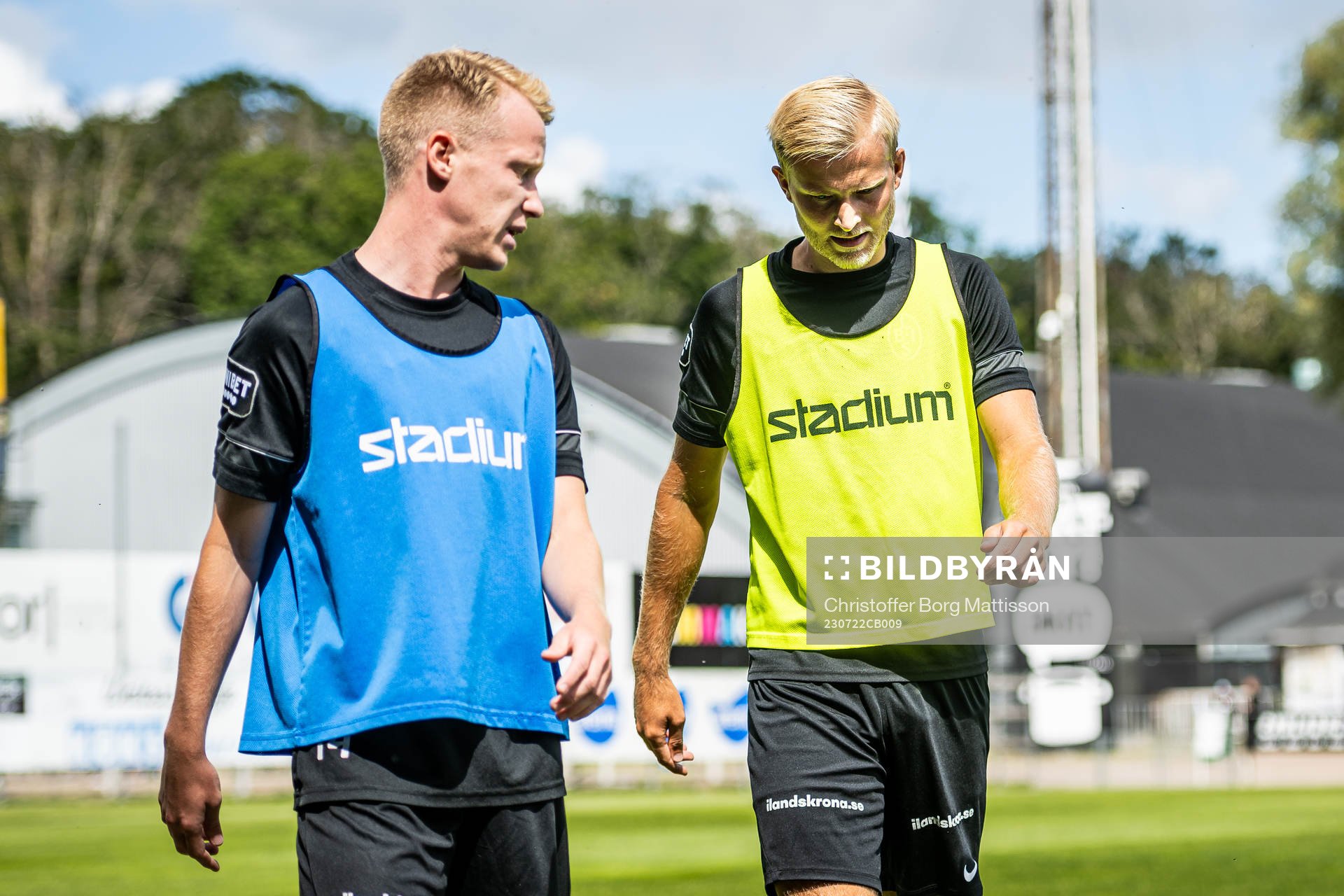 Landskronas David Edvardsson och Johan Rapp