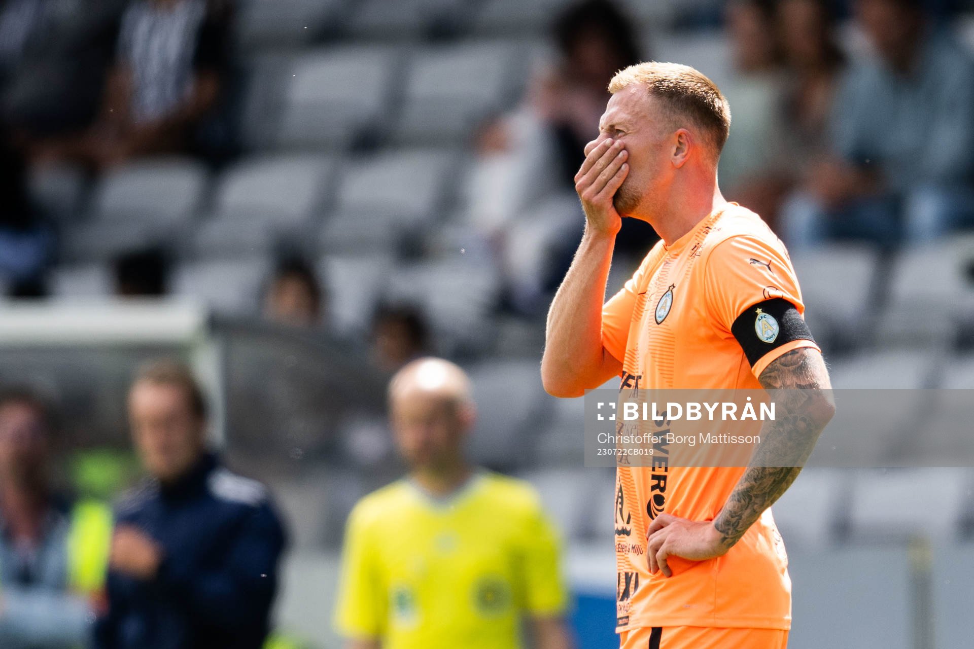 AFC Eskilstunas Jesper Modig deppar