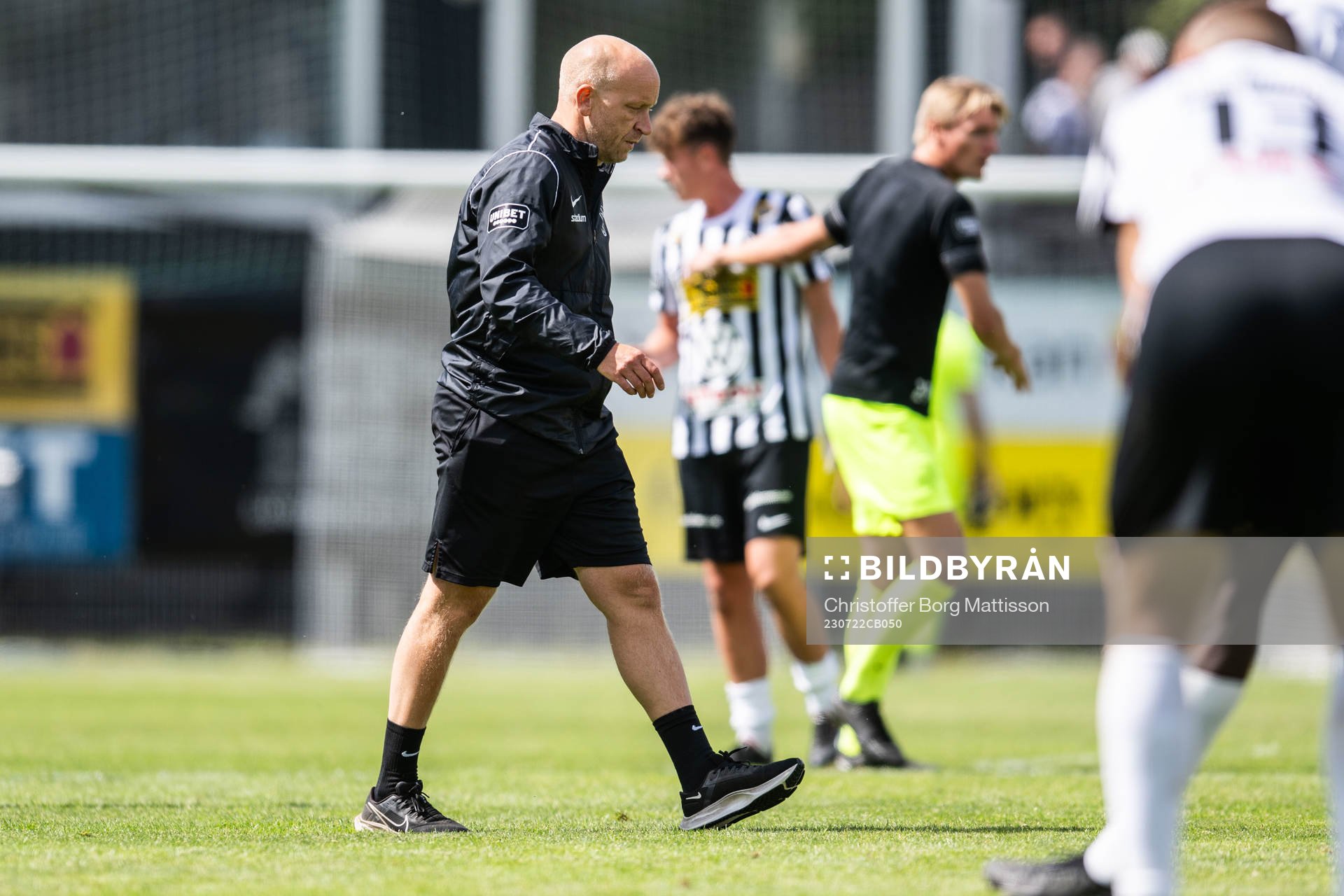 Landskronas tränare Billy Magnusson deppar