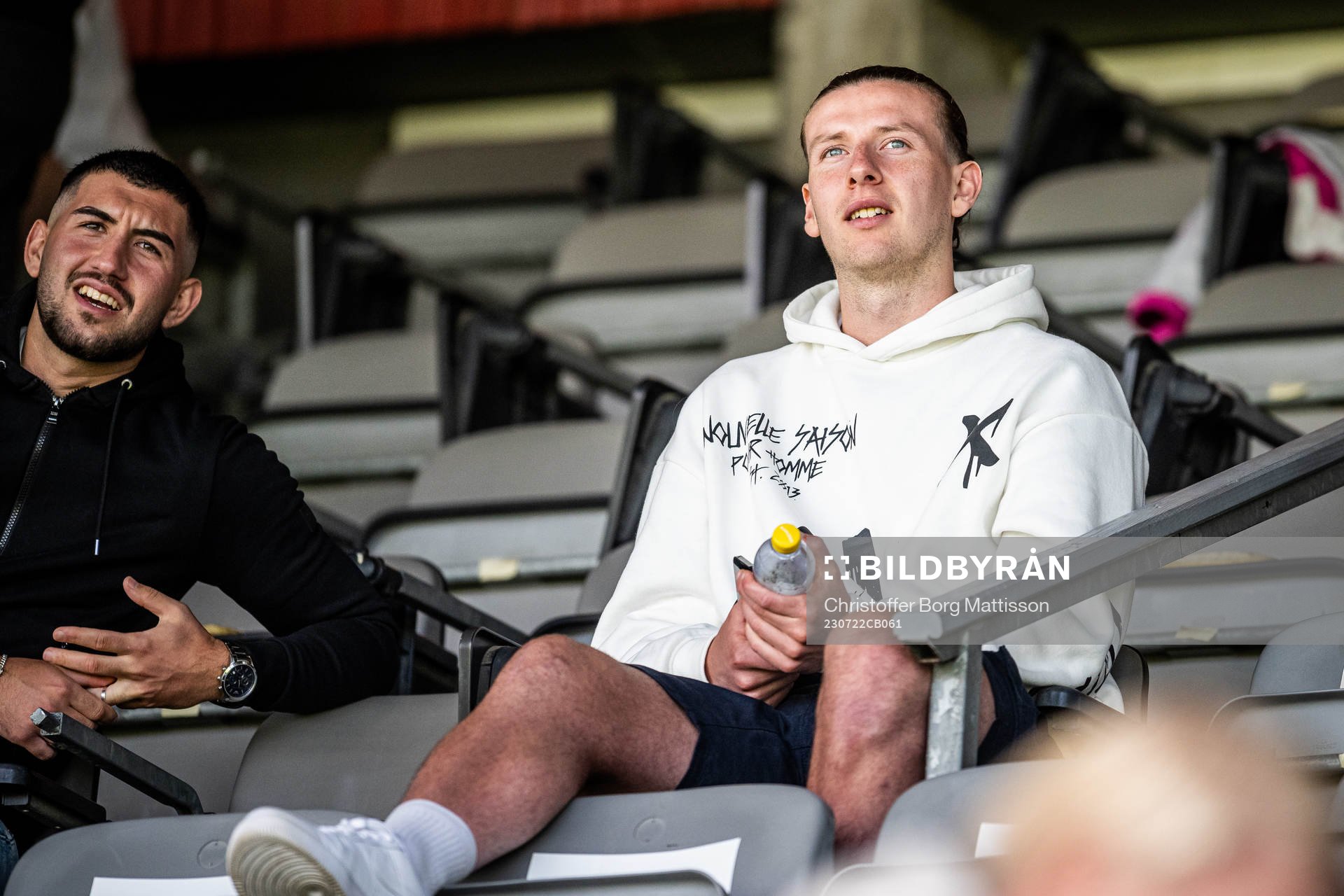 Sirius Andreas Murbeck på läktaren