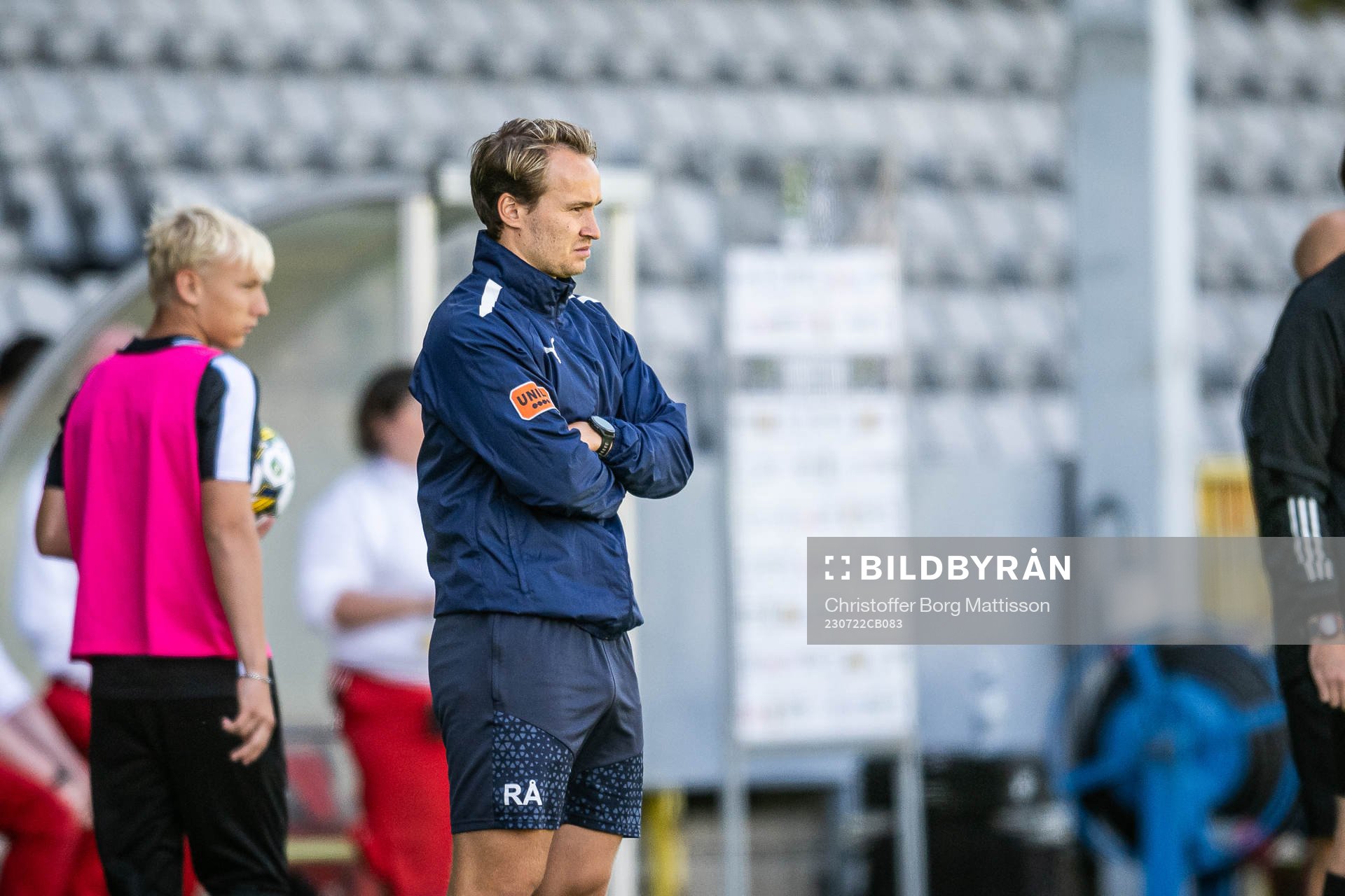 AFC Eskilstunas assisterande tränare Robert Åstedt