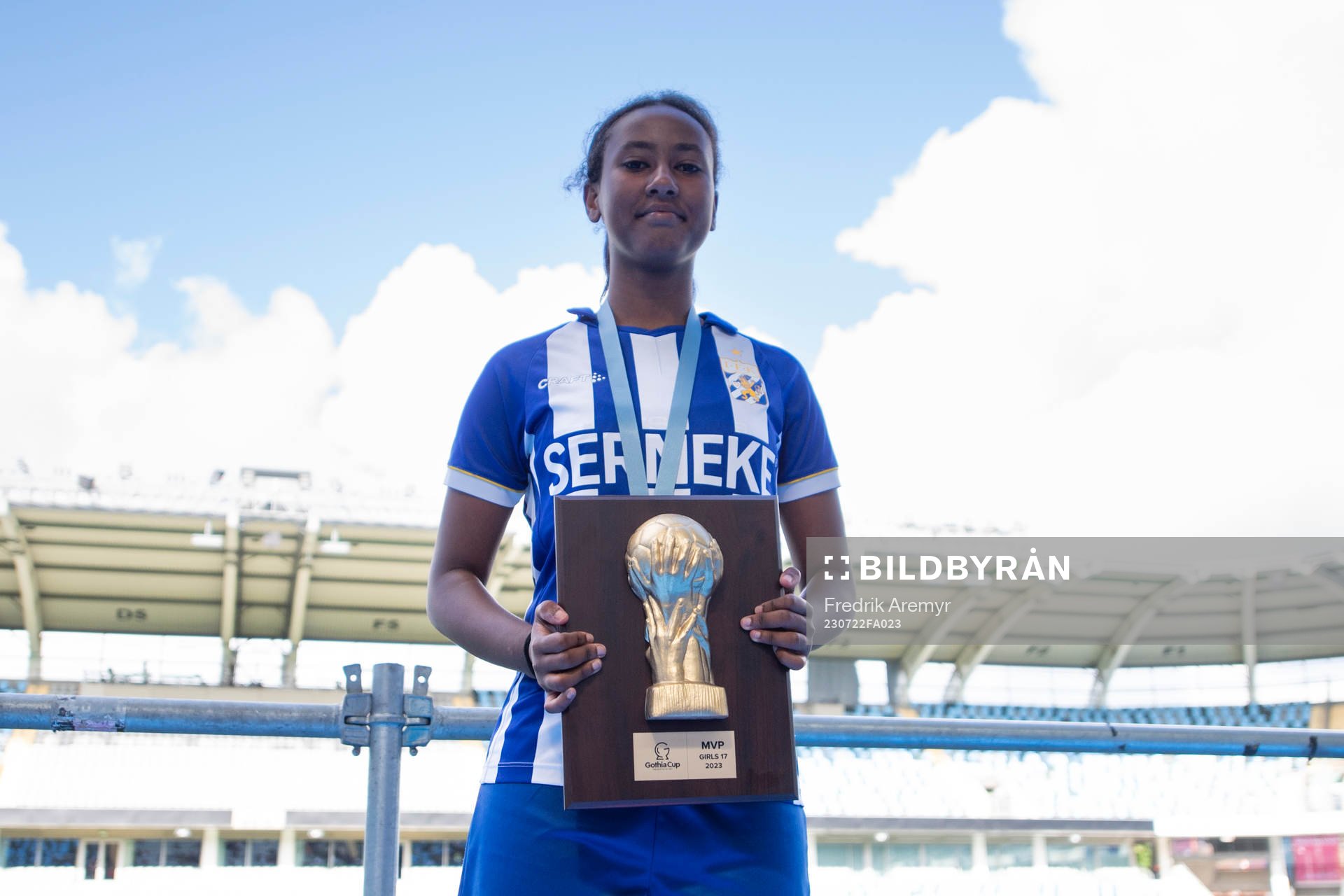 IFK Göteborgs Saron Berhe får MVP