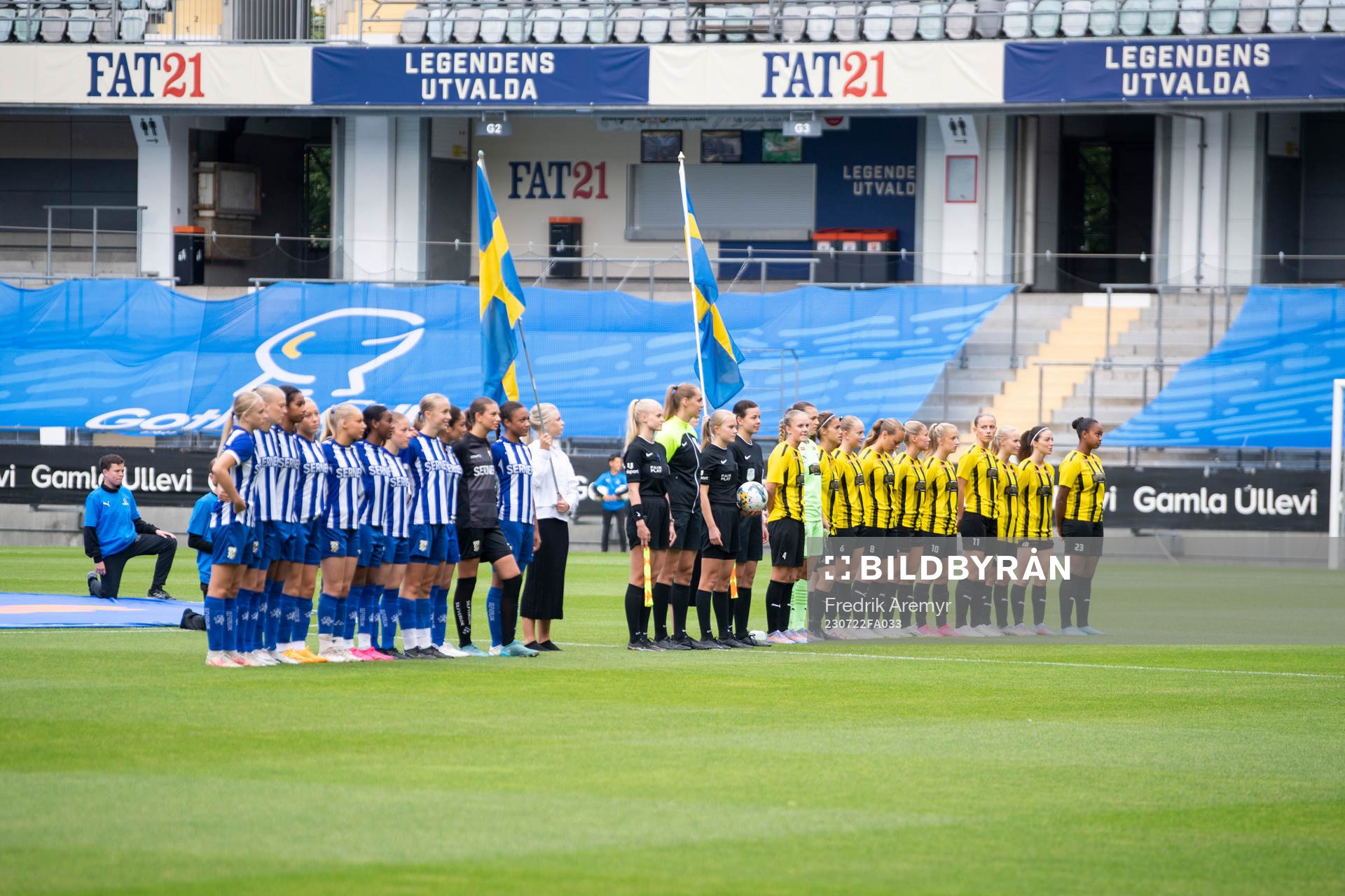 IFK Göteborgs  och Häckens spelare