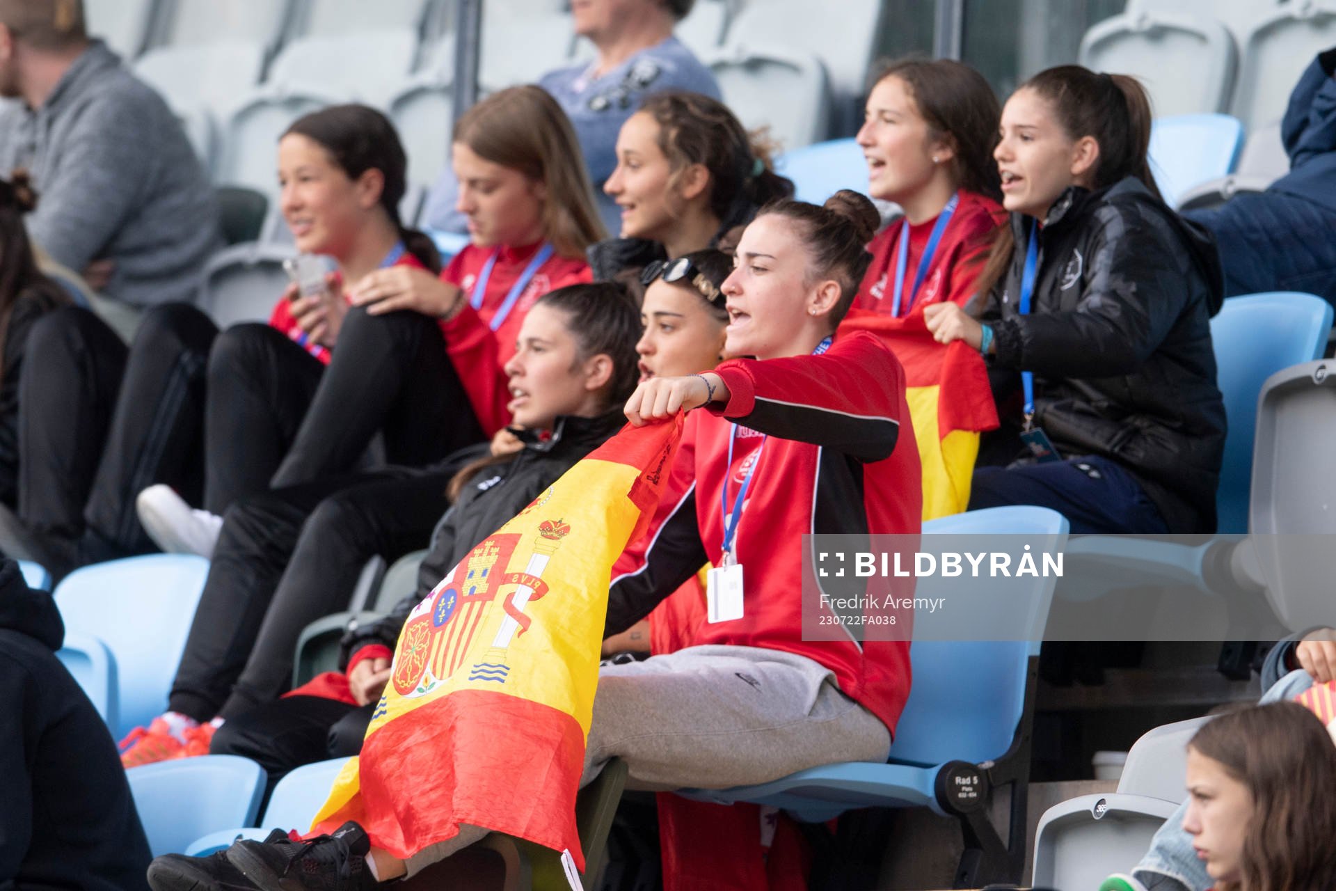 Spanska supporters