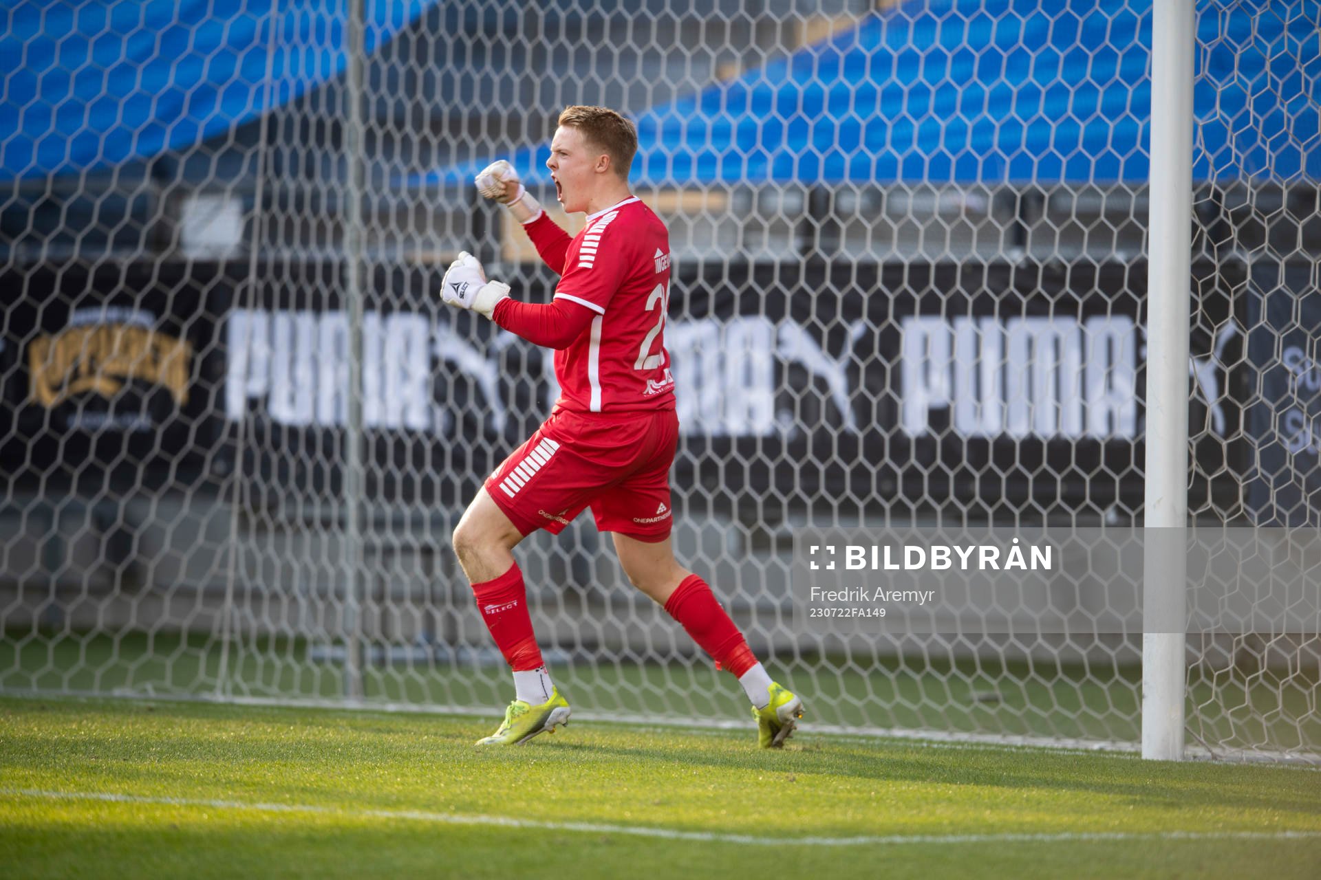 Utsiktens Lukas Lehto jublar
