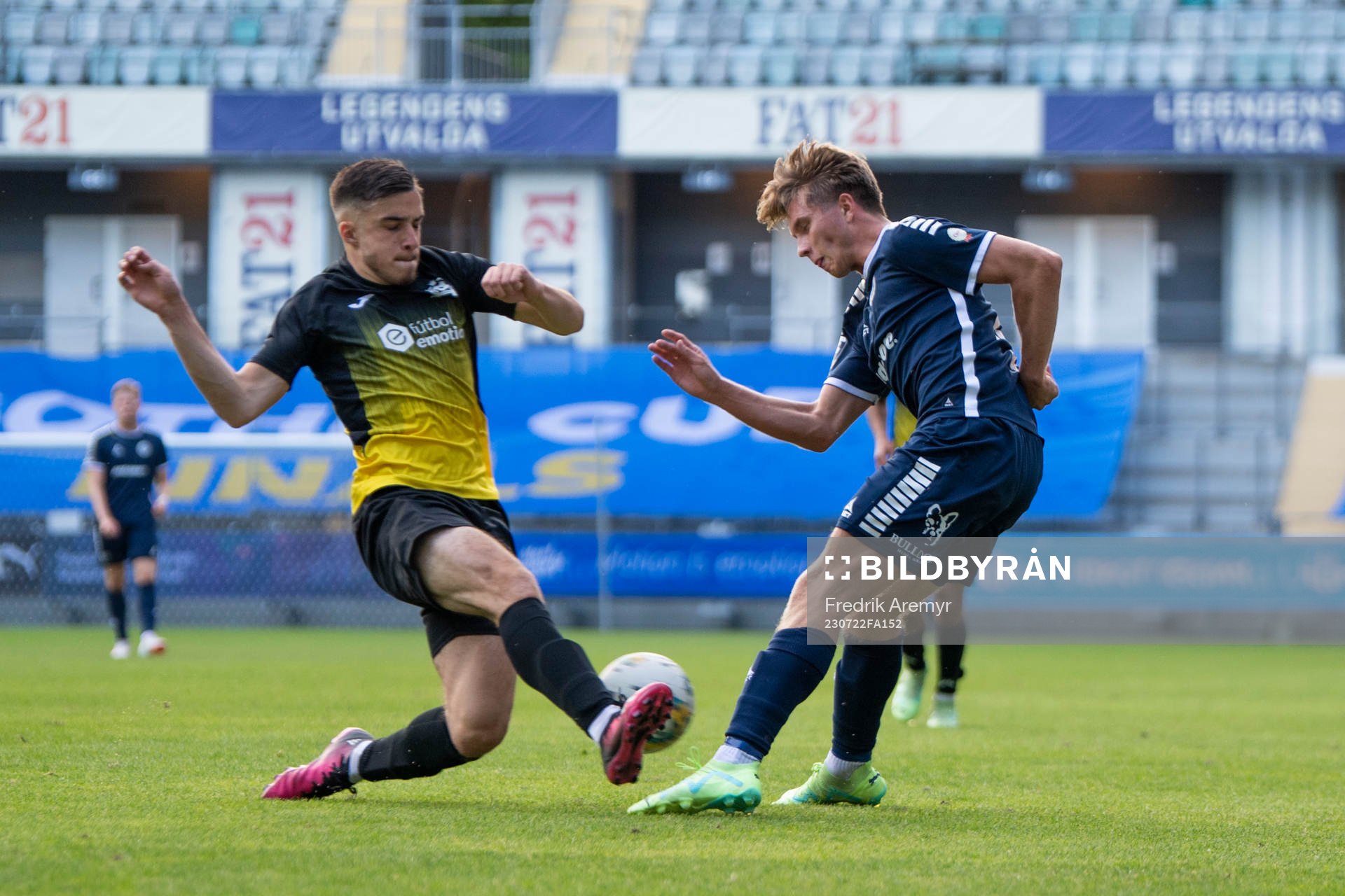 Under finalen i grupp B18