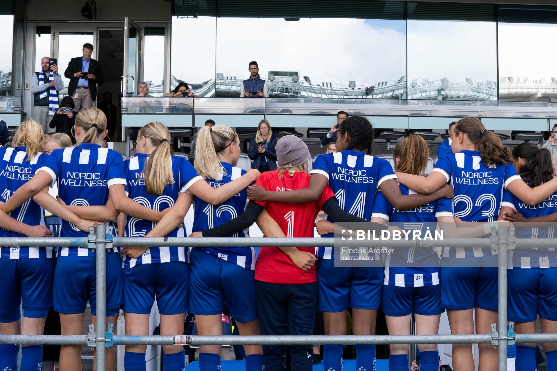 IFK Göteborgs spelare jublar