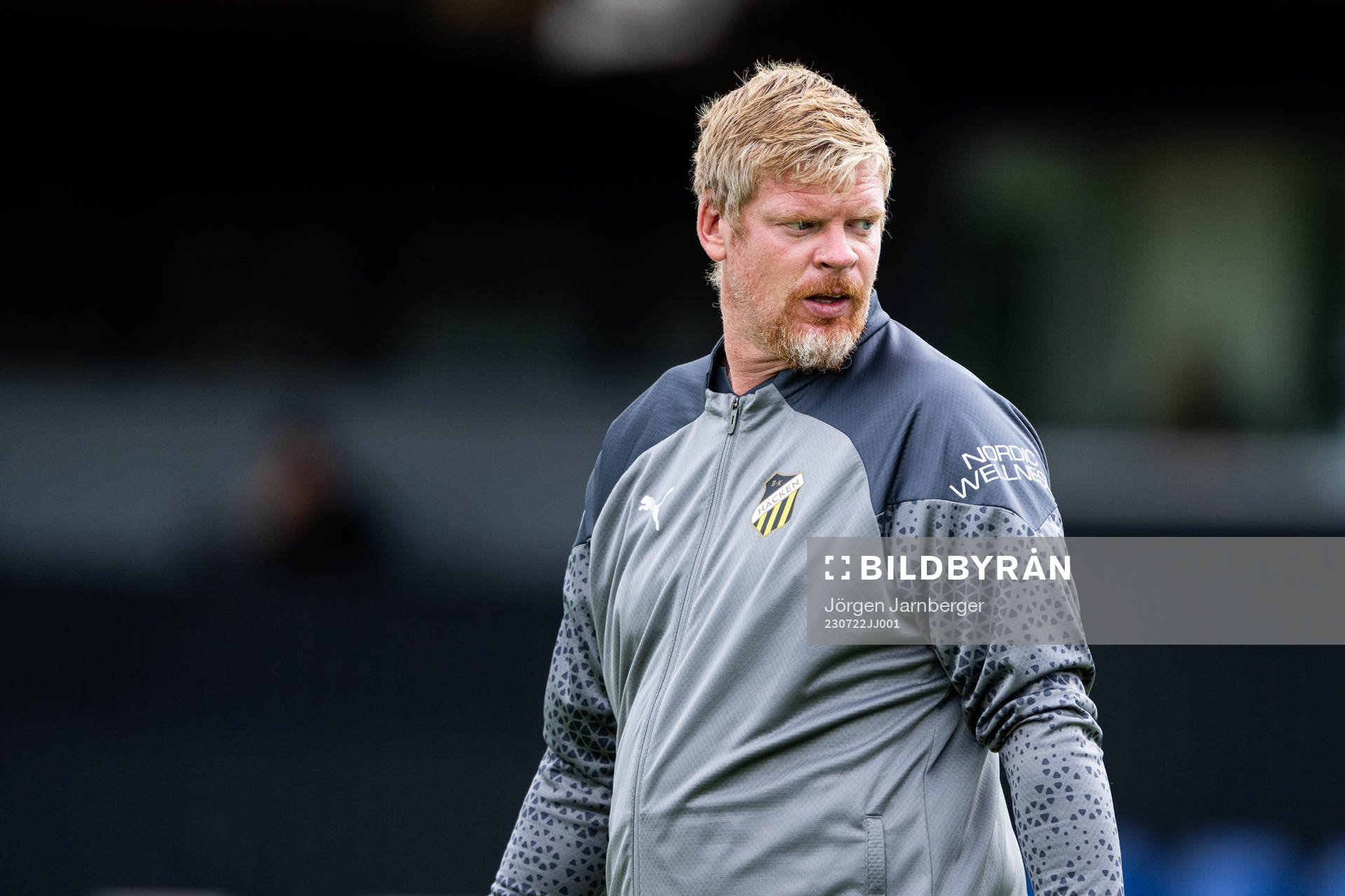 Häckens målvaktstränare Christoffer Källqvist