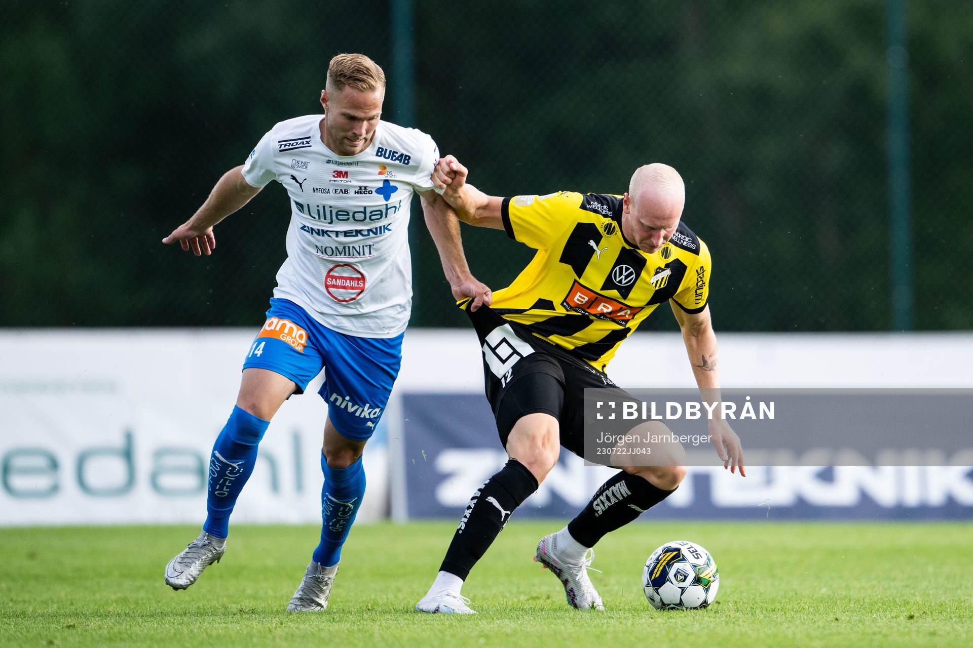 Värnamos Gustav Engvall och Häckens Valgeir Lunddal