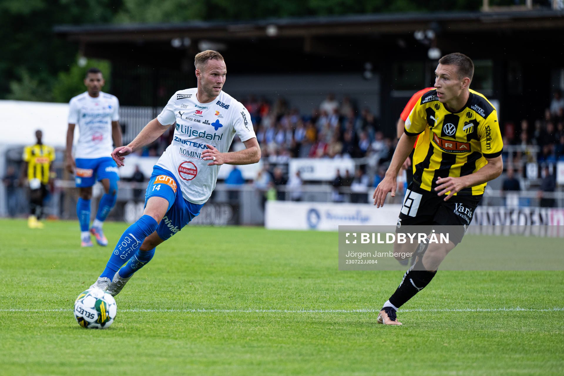 Värnamos Gustav Engvall och Häckens Kristoffer Lund Hansen