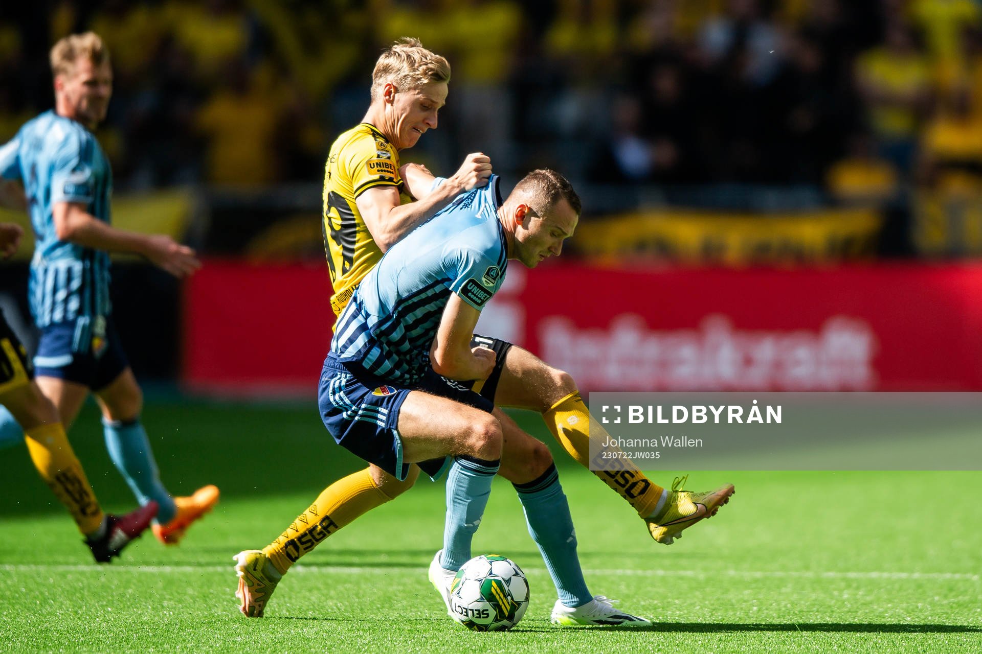 Elfsborgs Jeppe Møldrup Okkels och Djurgårdens Marcus