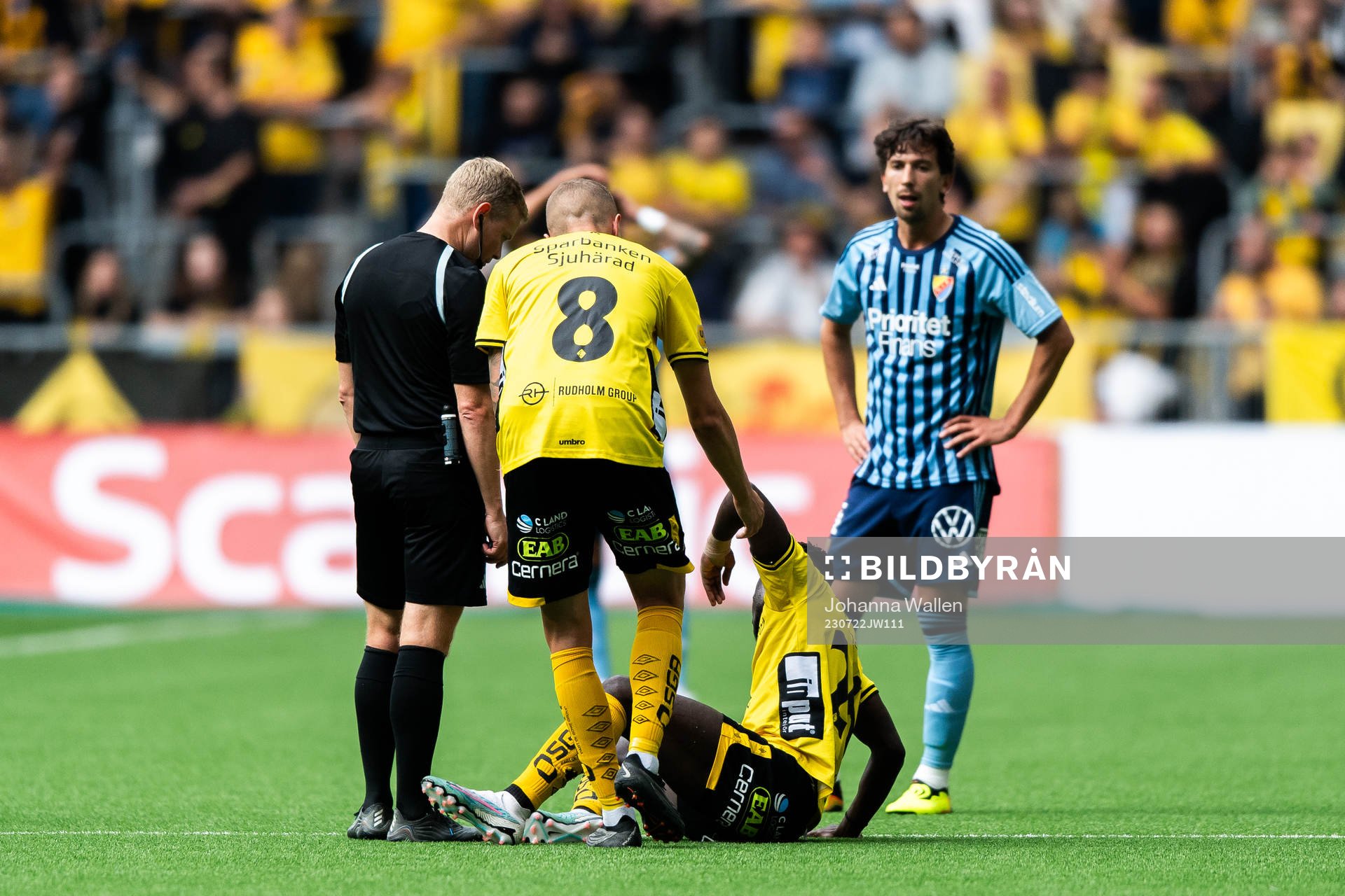 Elfsborgs Emmanuel Boateng har ont