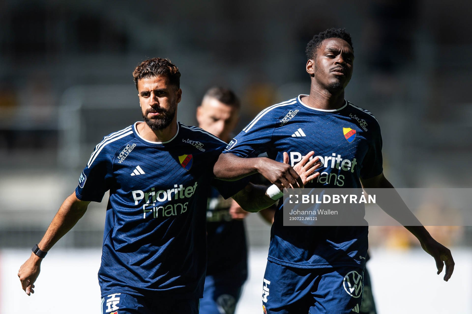 Djurgårdens Rasmus Schuller och Joel Asoro