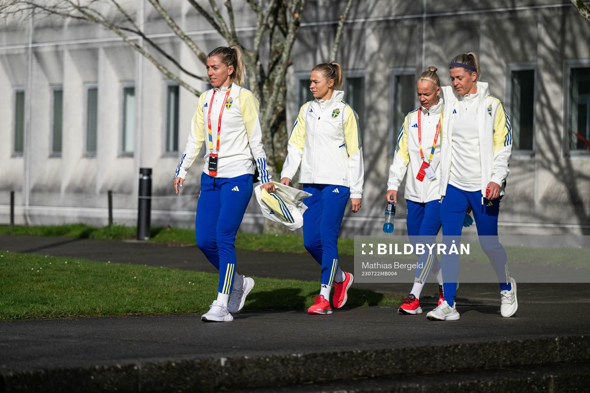 Linda Sembrant, Fridolina Rolfö, Caroline Seger and Olivia