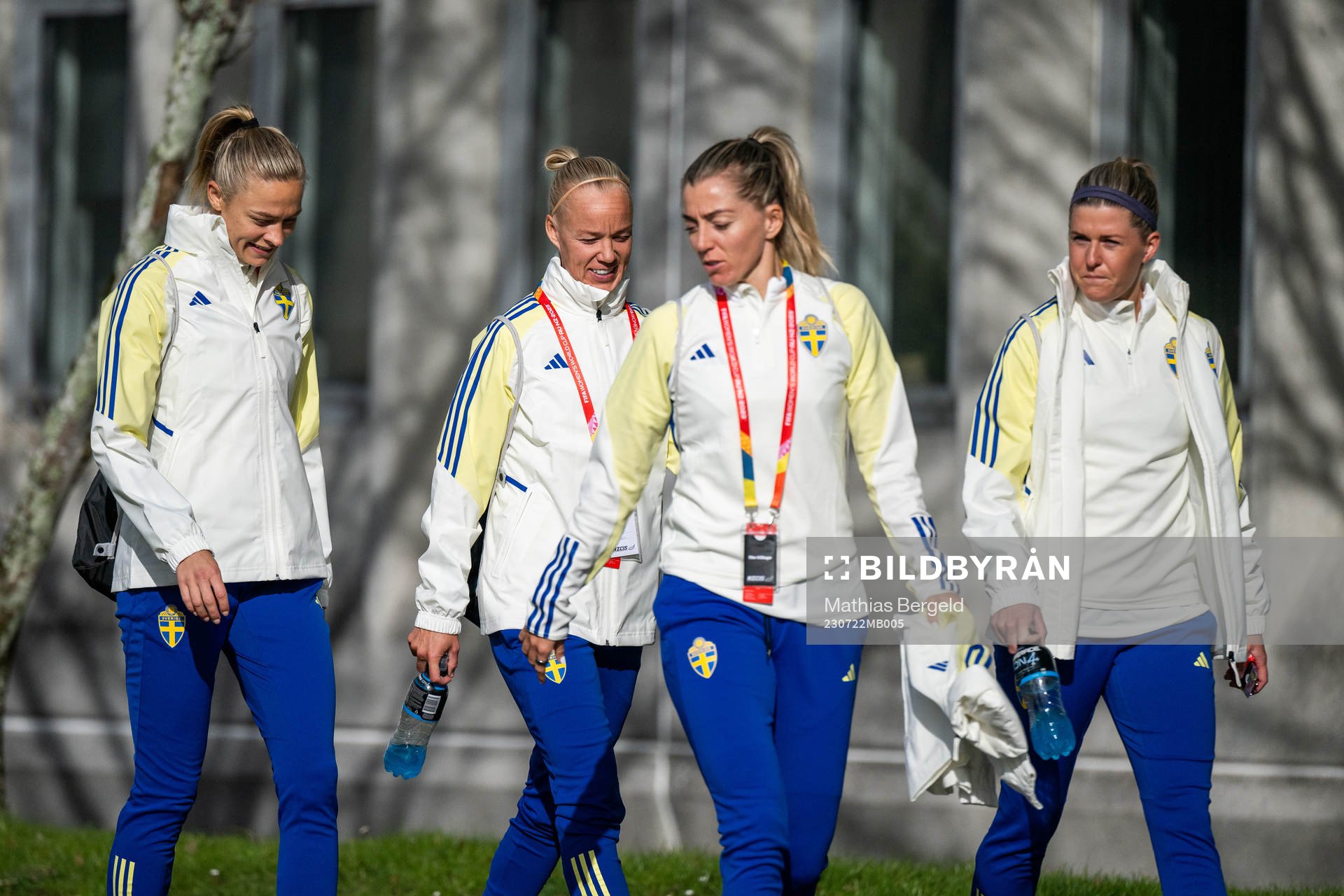 Fridolina Rolfö, Caroline Seger, Linda Sembrant and Olivia