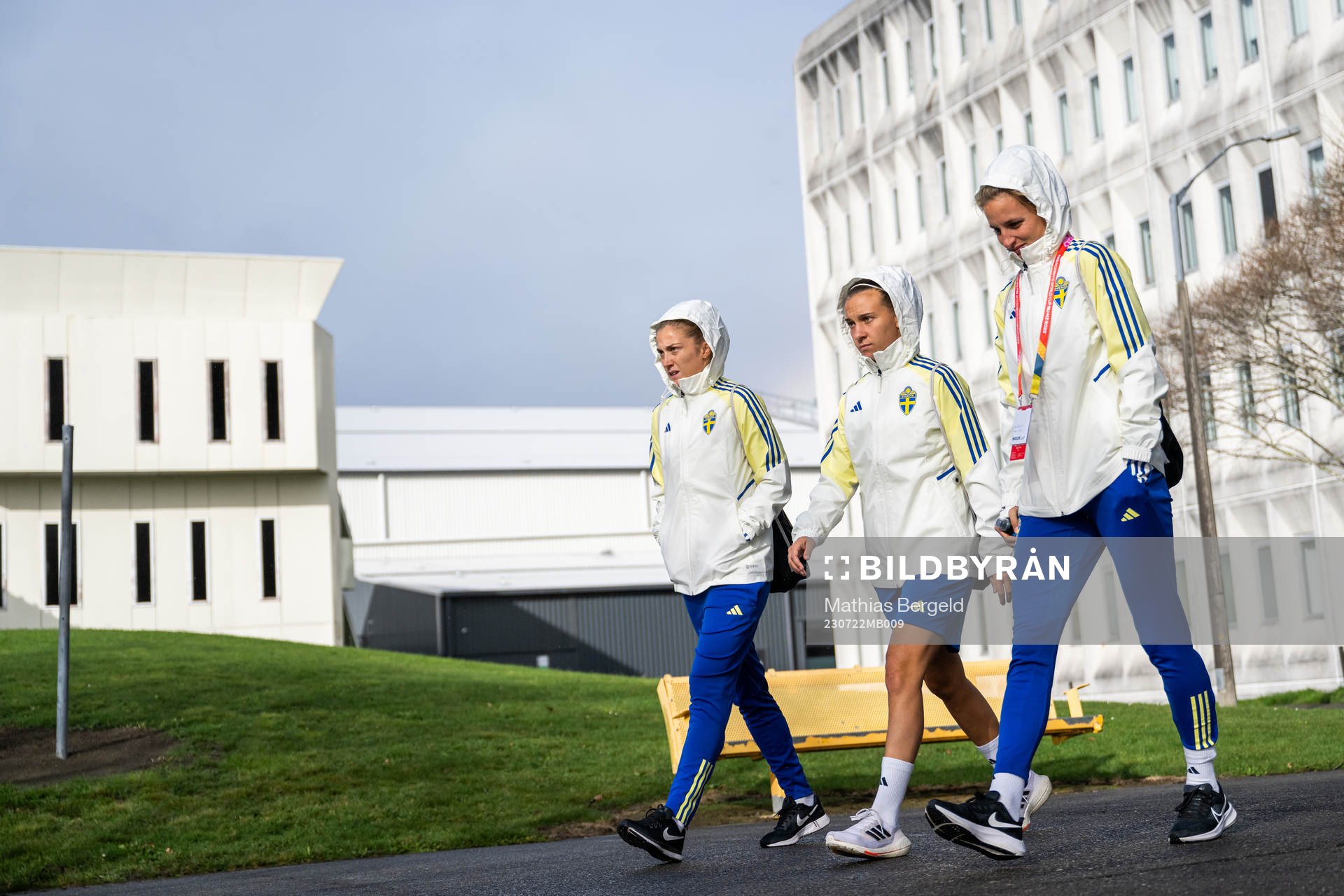 Rebecka Blomqvist, Julia Zigiotti Olme and Nathalie Björn