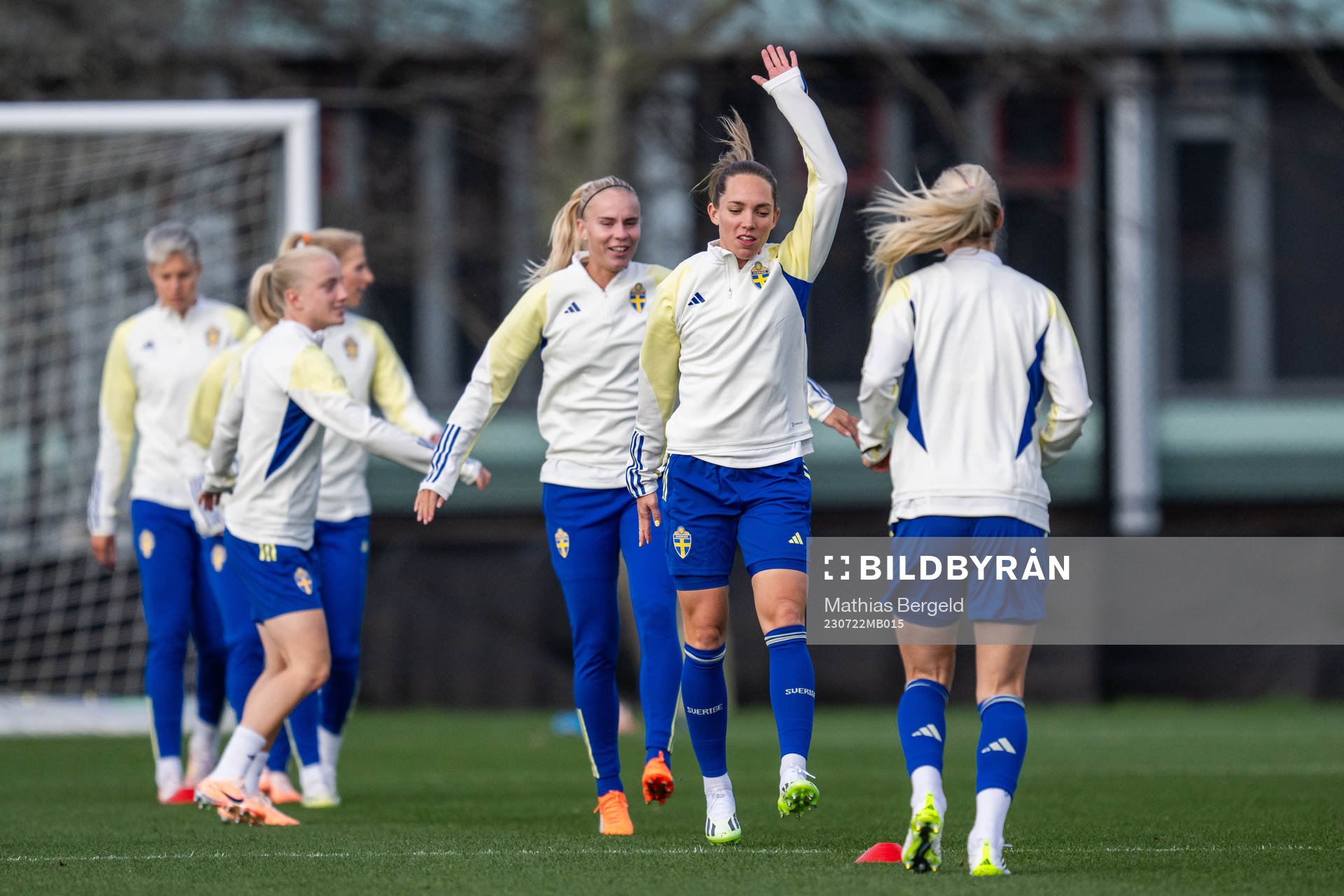 Stina Lennartsson and Elin Rubensson of the Swedish women's