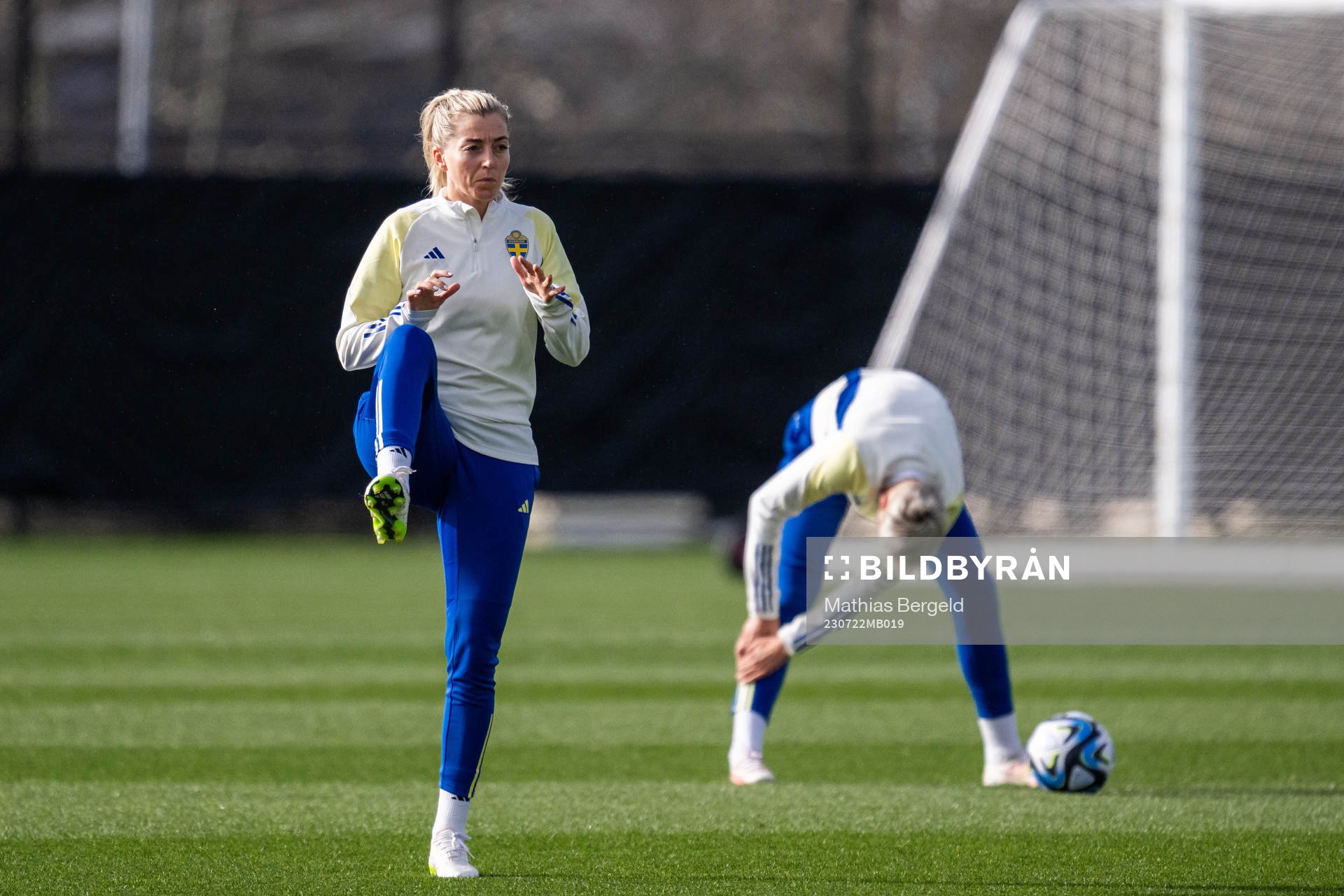 Linda Sembrant of the Swedish women's national team at a