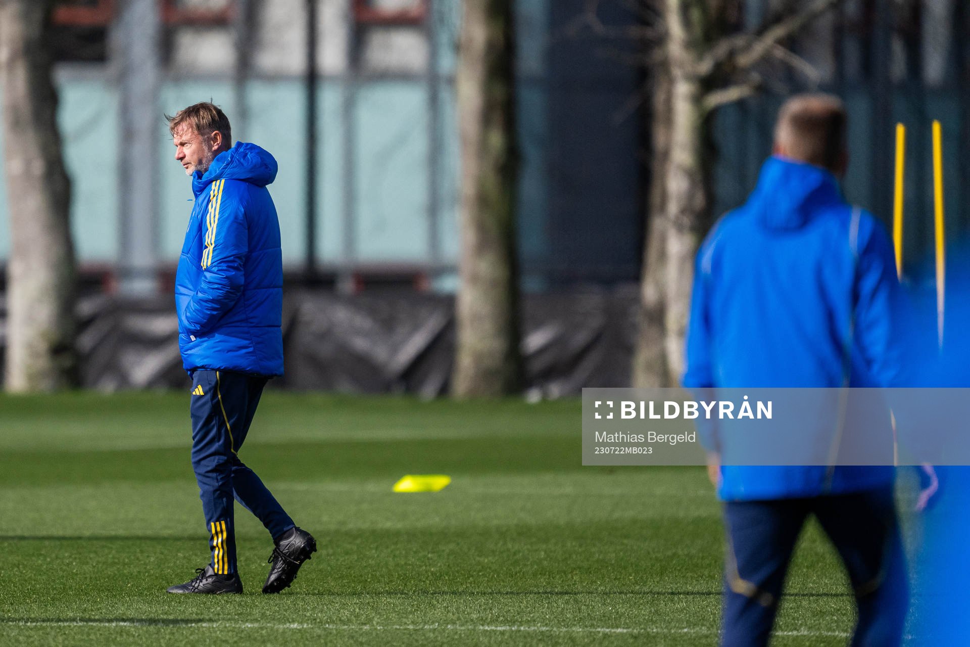 Head coach Peter Gerhardsson of the Swedish women's