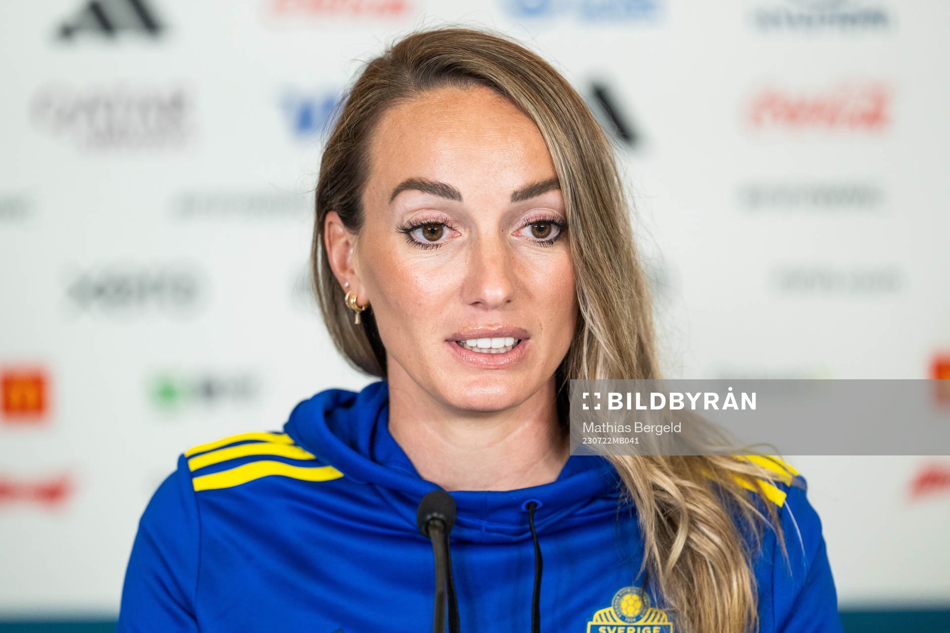 Kosovare Asllani of the Swedish women's national football