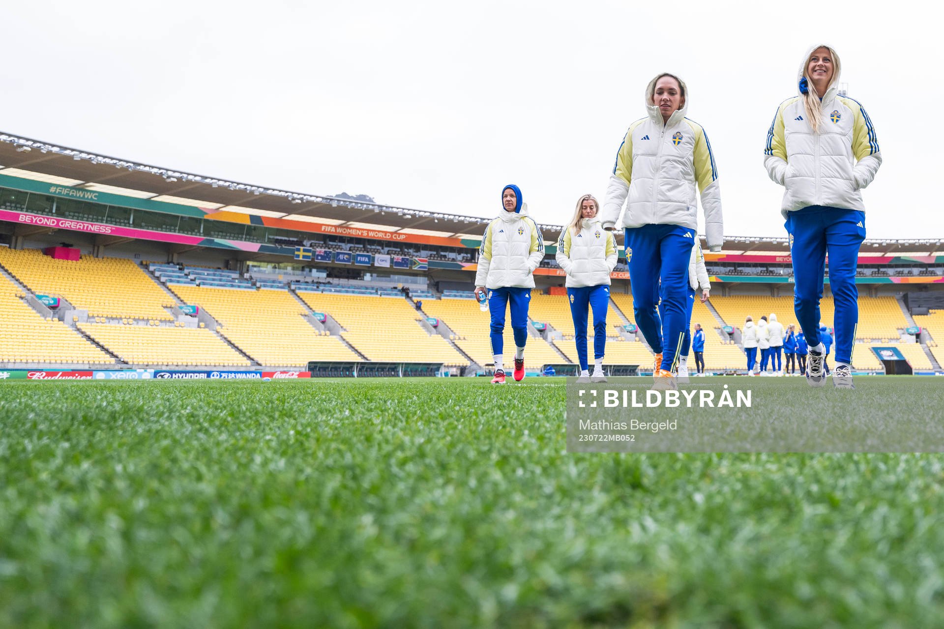 Elin Rubensson and Amanda Ilestedt of the Swedish women's