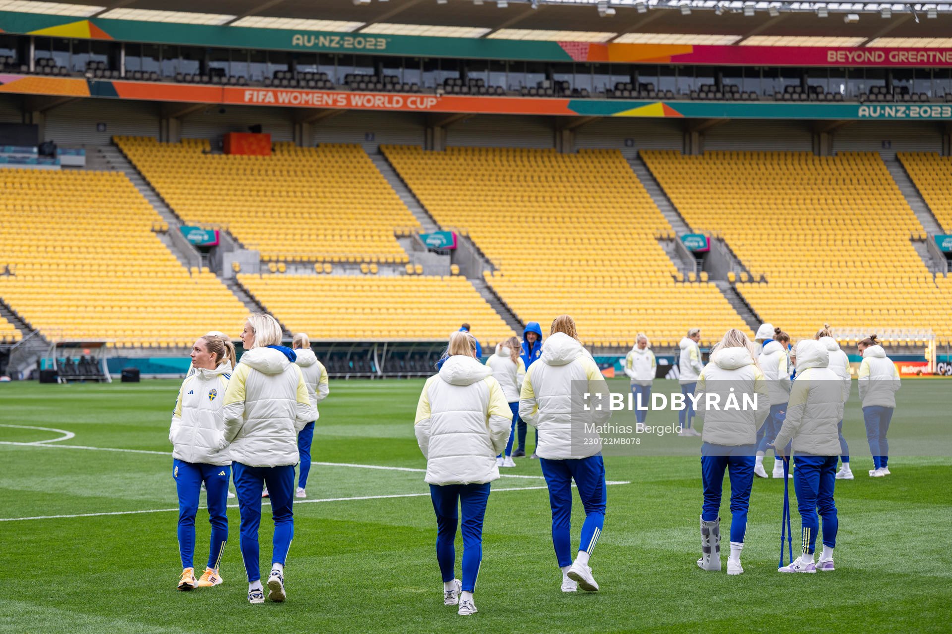 Elin Rubensson and Amanda Ilestedt of the Swedish women's