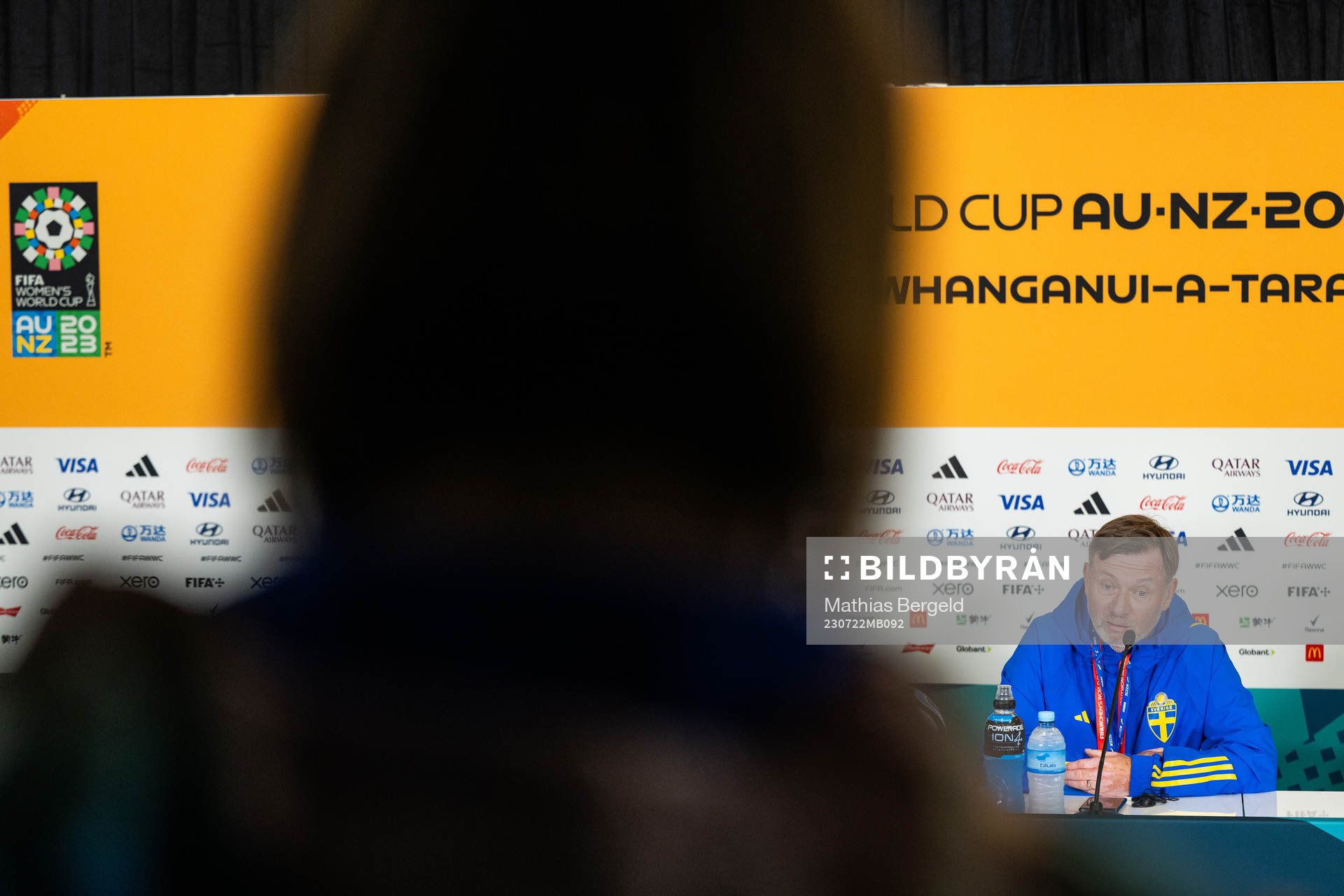 Head coach Peter Gerhardsson of the Swedish women's