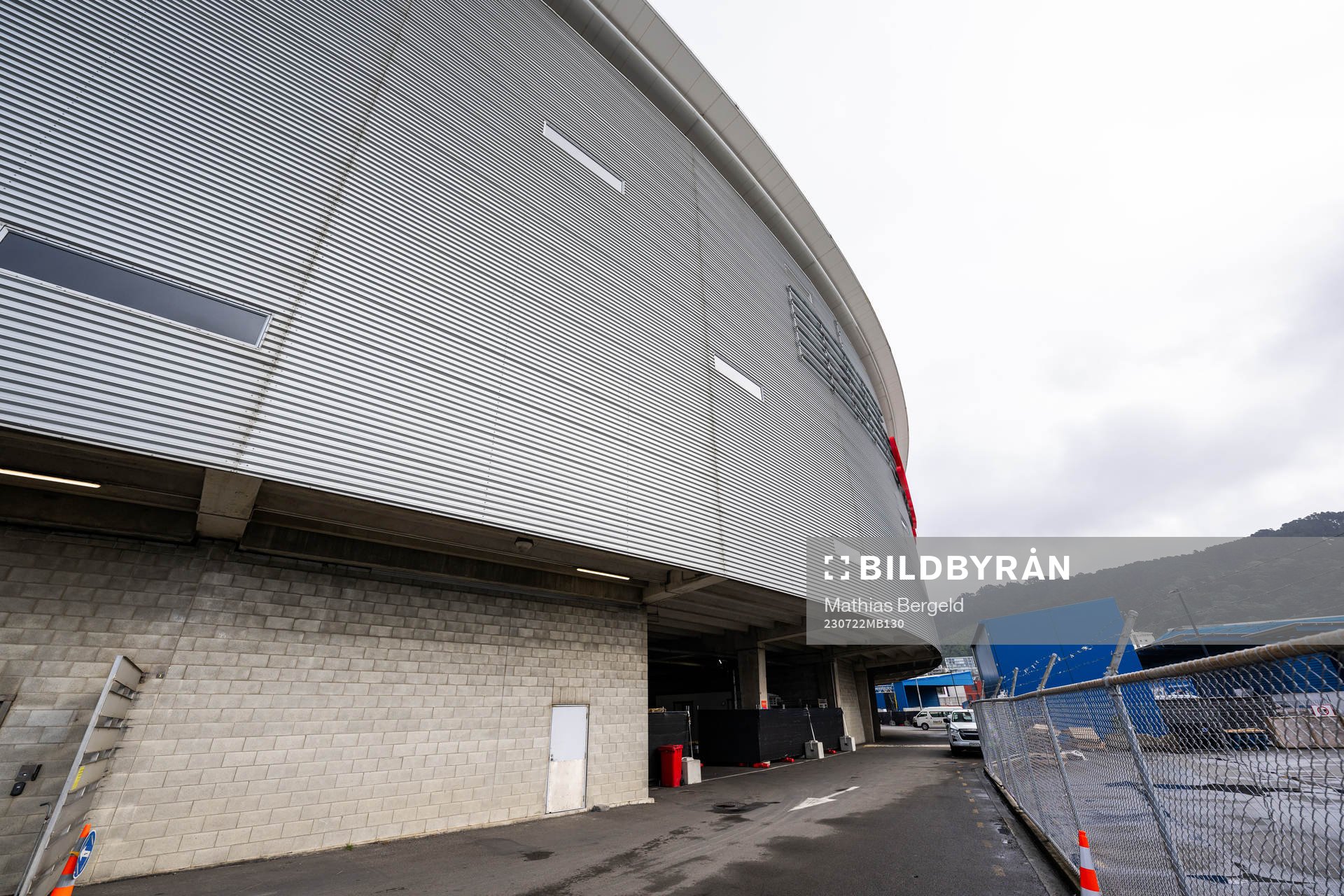 General view of Wellington Regional Stadium