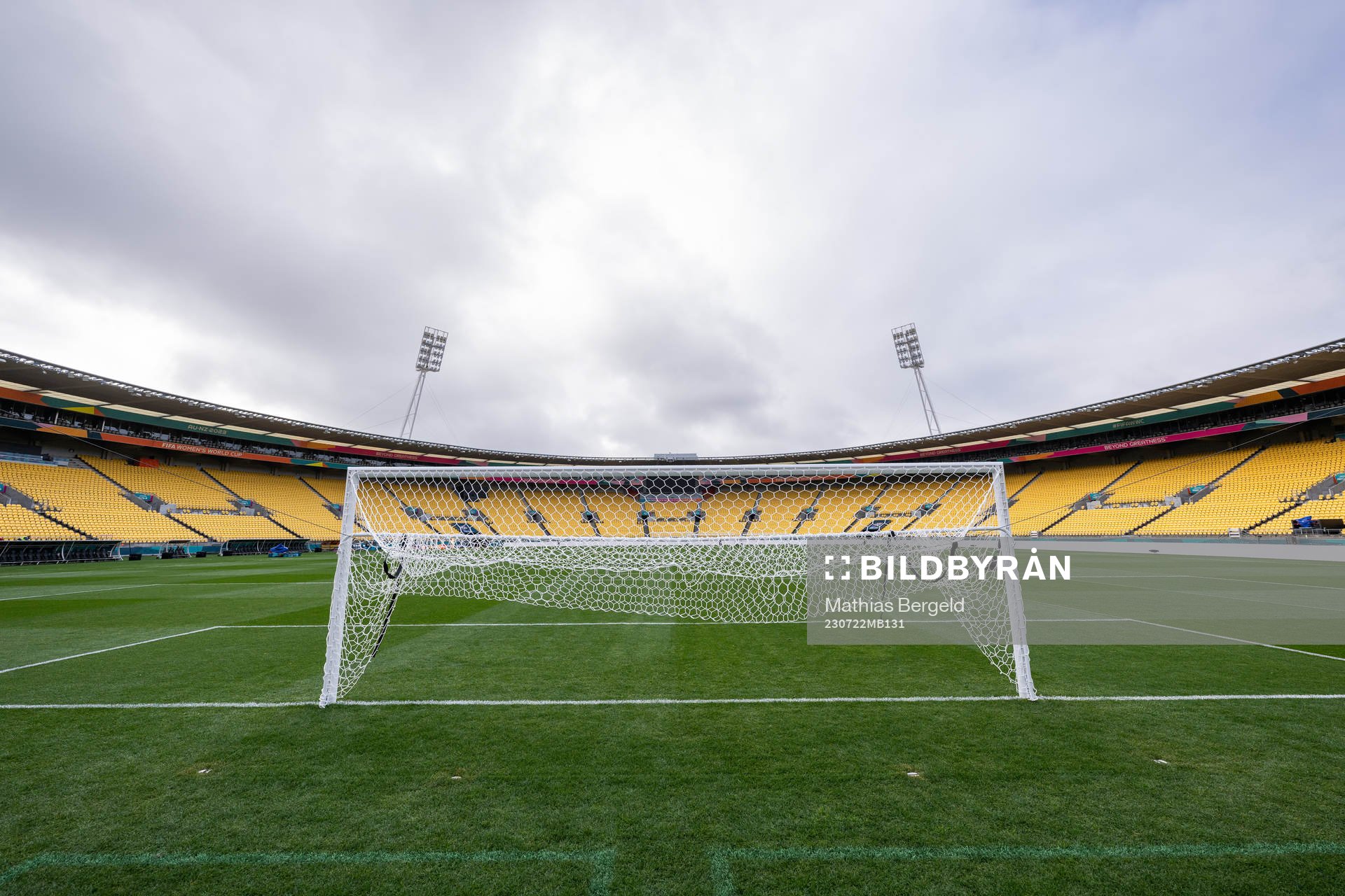 General view of Wellington Regional Stadium