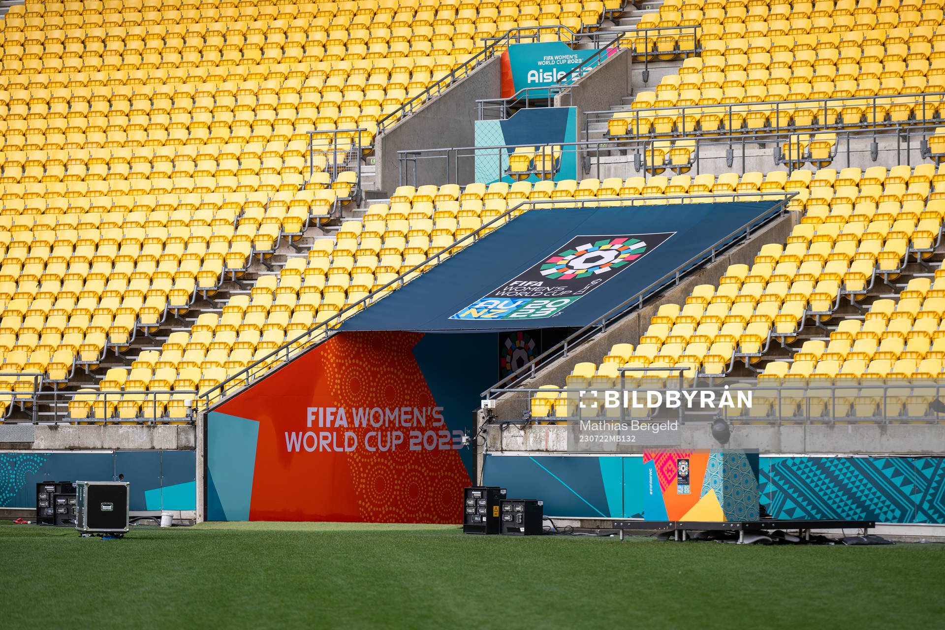 General view of Wellington Regional Stadium
