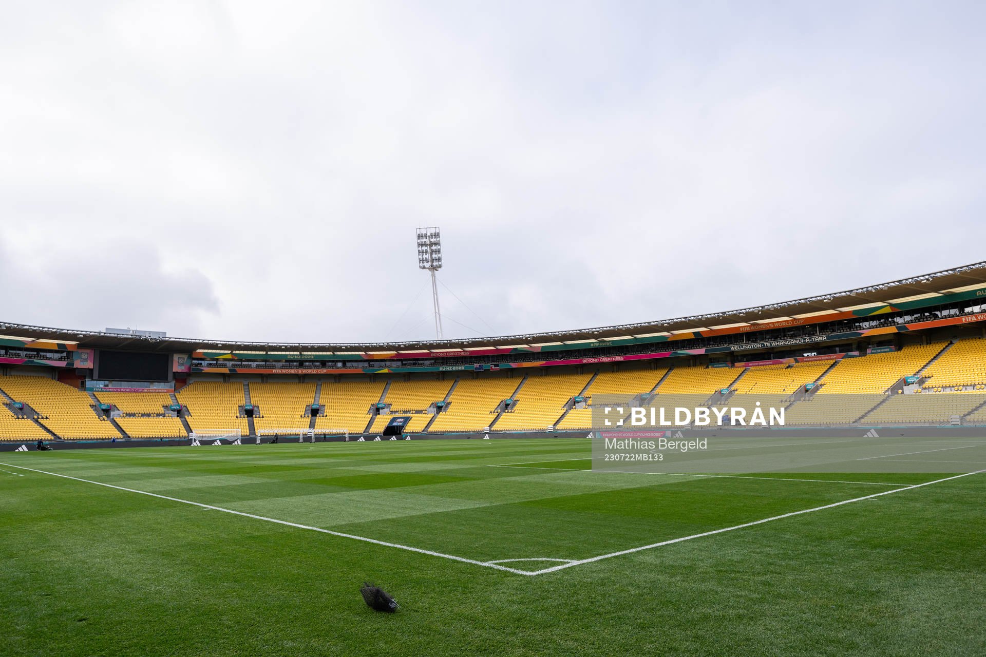 General view of Wellington Regional Stadium