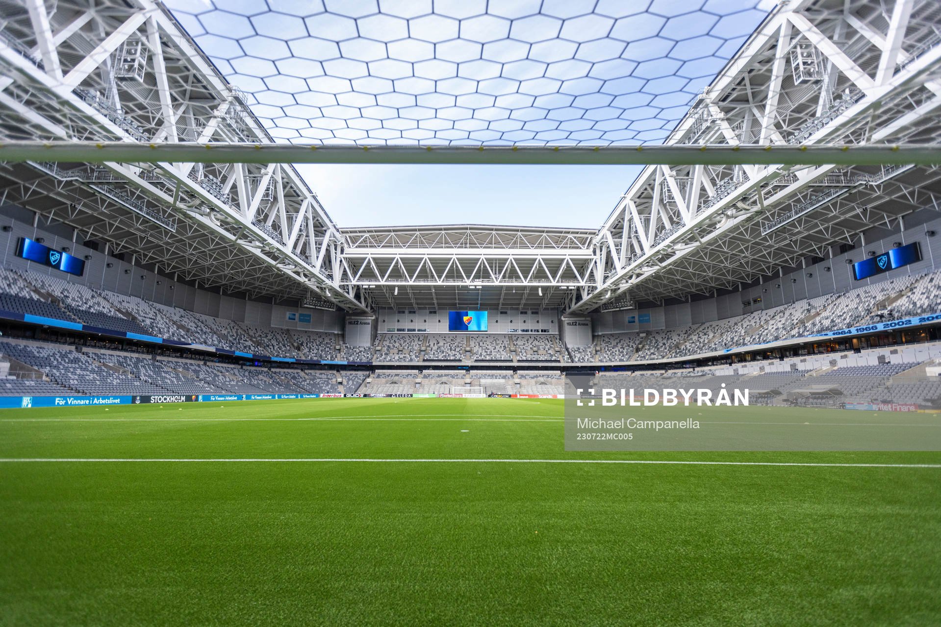 Generell vy på Tele2 Arena