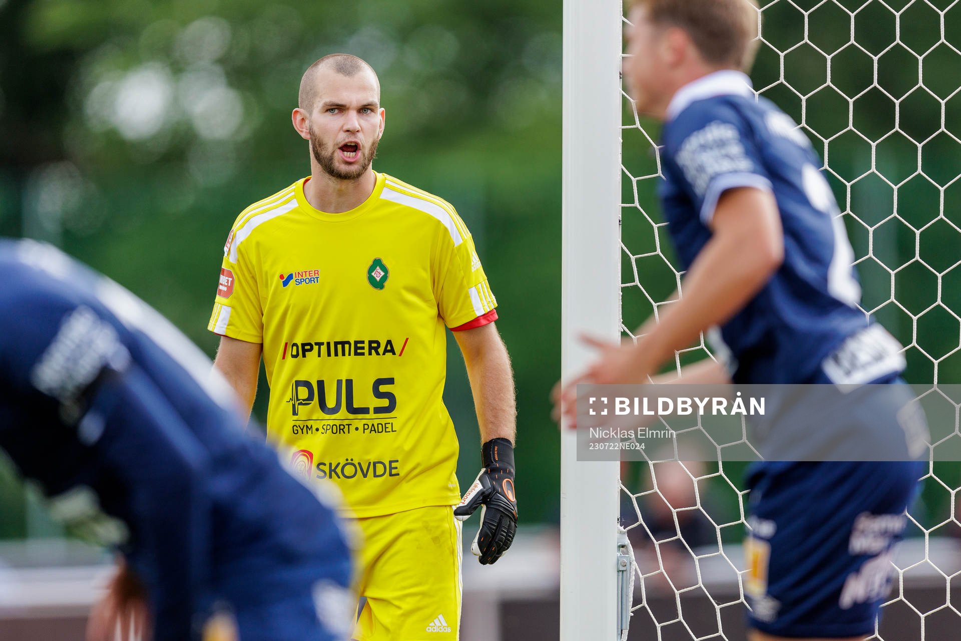 Skövde AIKs målvakt Markus Fröjd