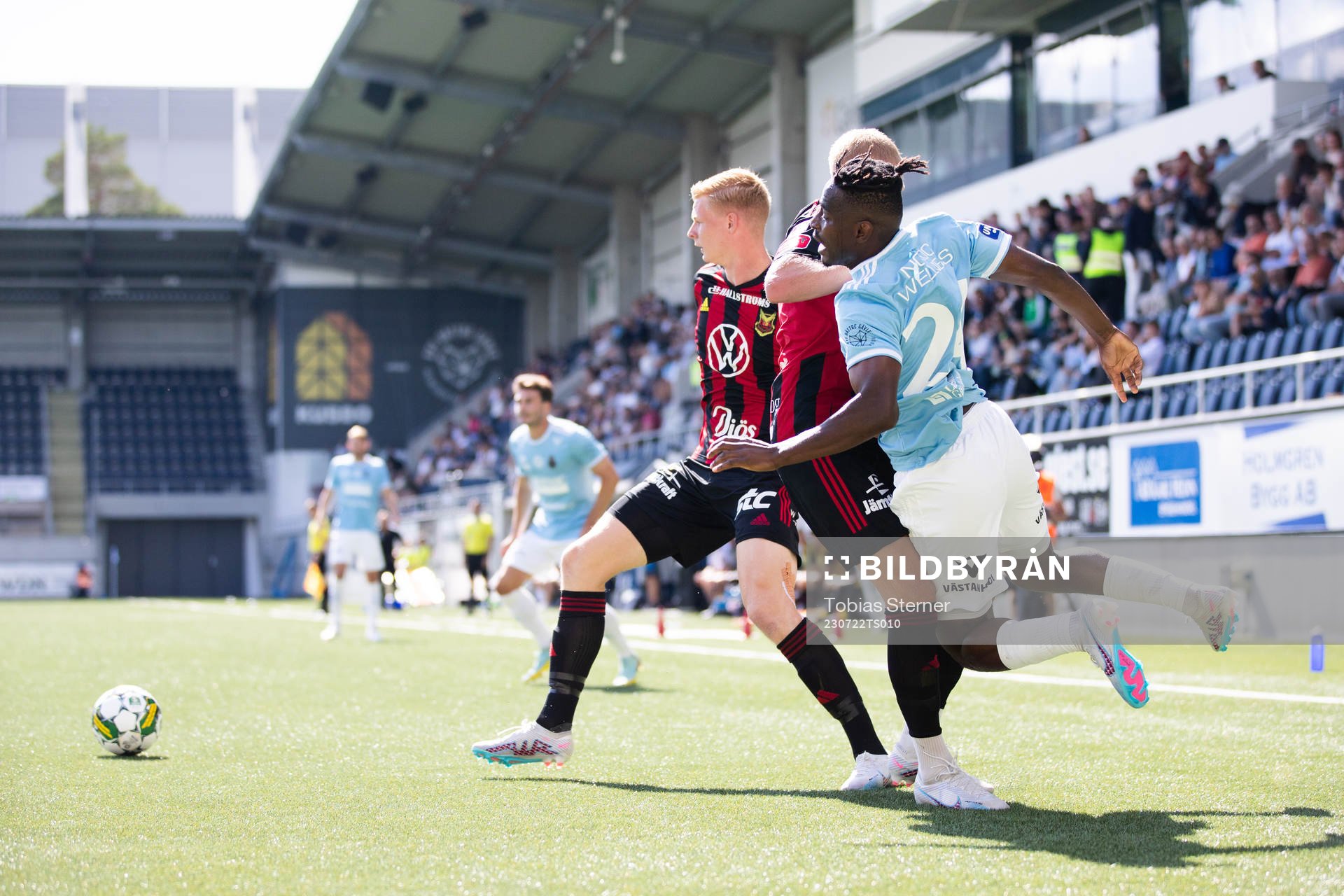 Östersunds Malcolm Stolt och Gefles York Rafael
