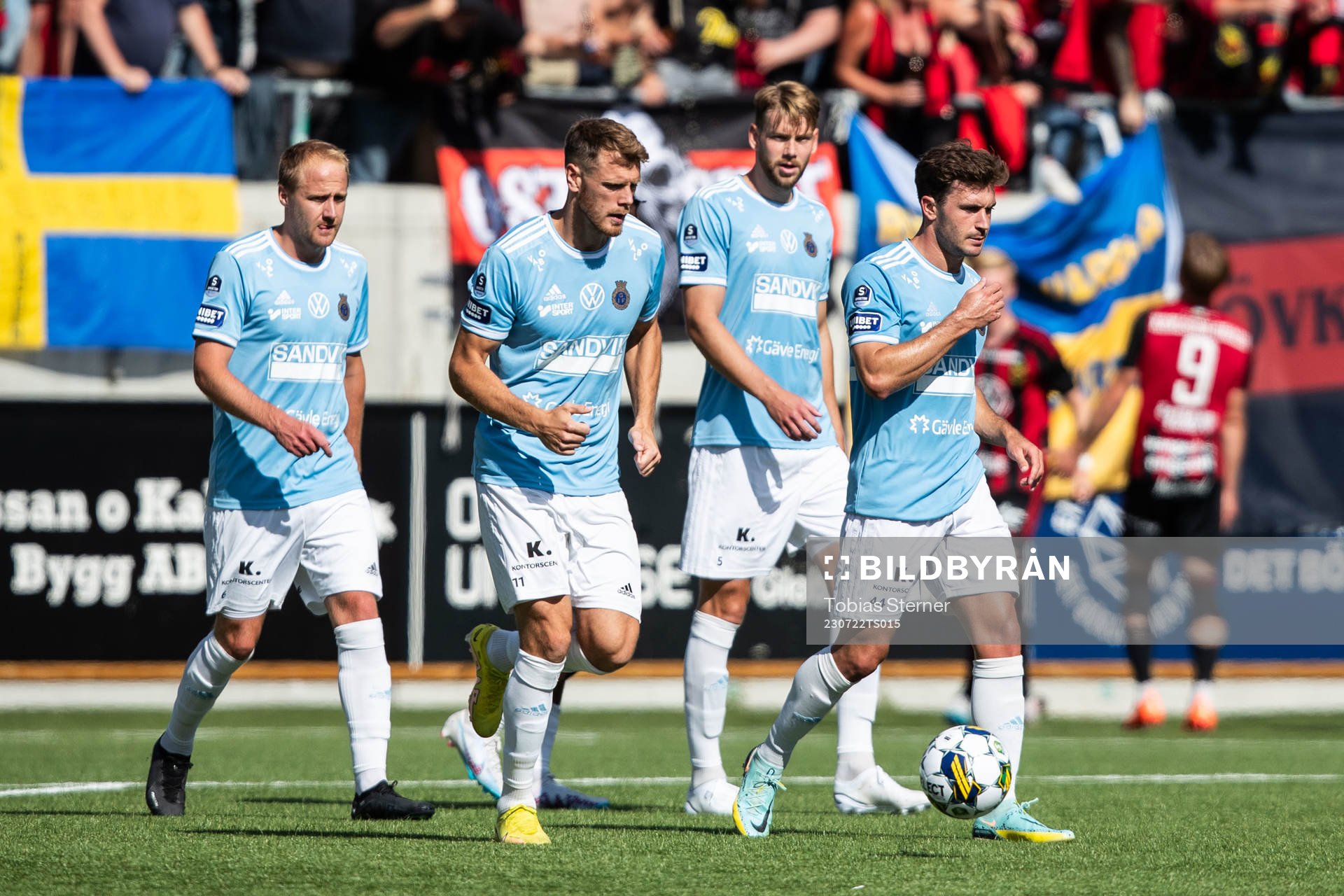 Gefles Oscar Lundin, Leo Englund, Niclas Håkansson och Iu