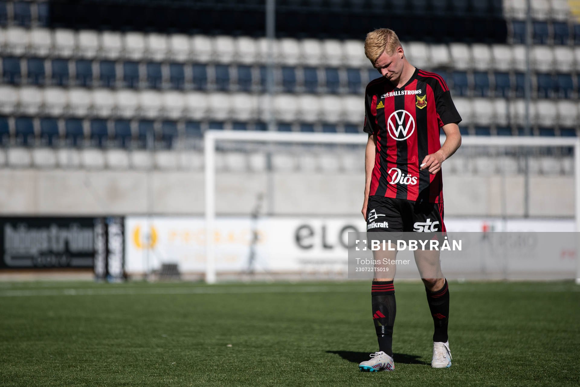 Östersunds Malcolm Stolt deppar
