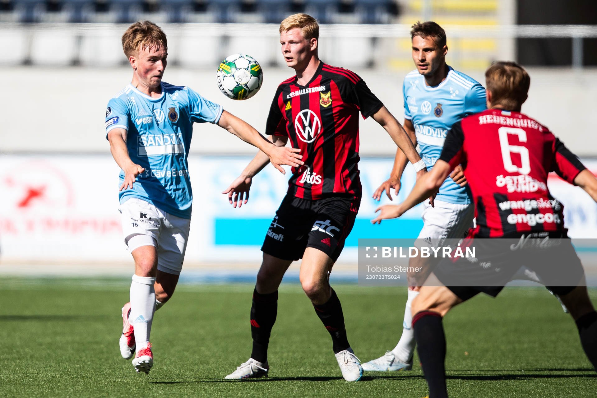 Gefles Constantino Capotondi och Östersunds Malcolm Stolt