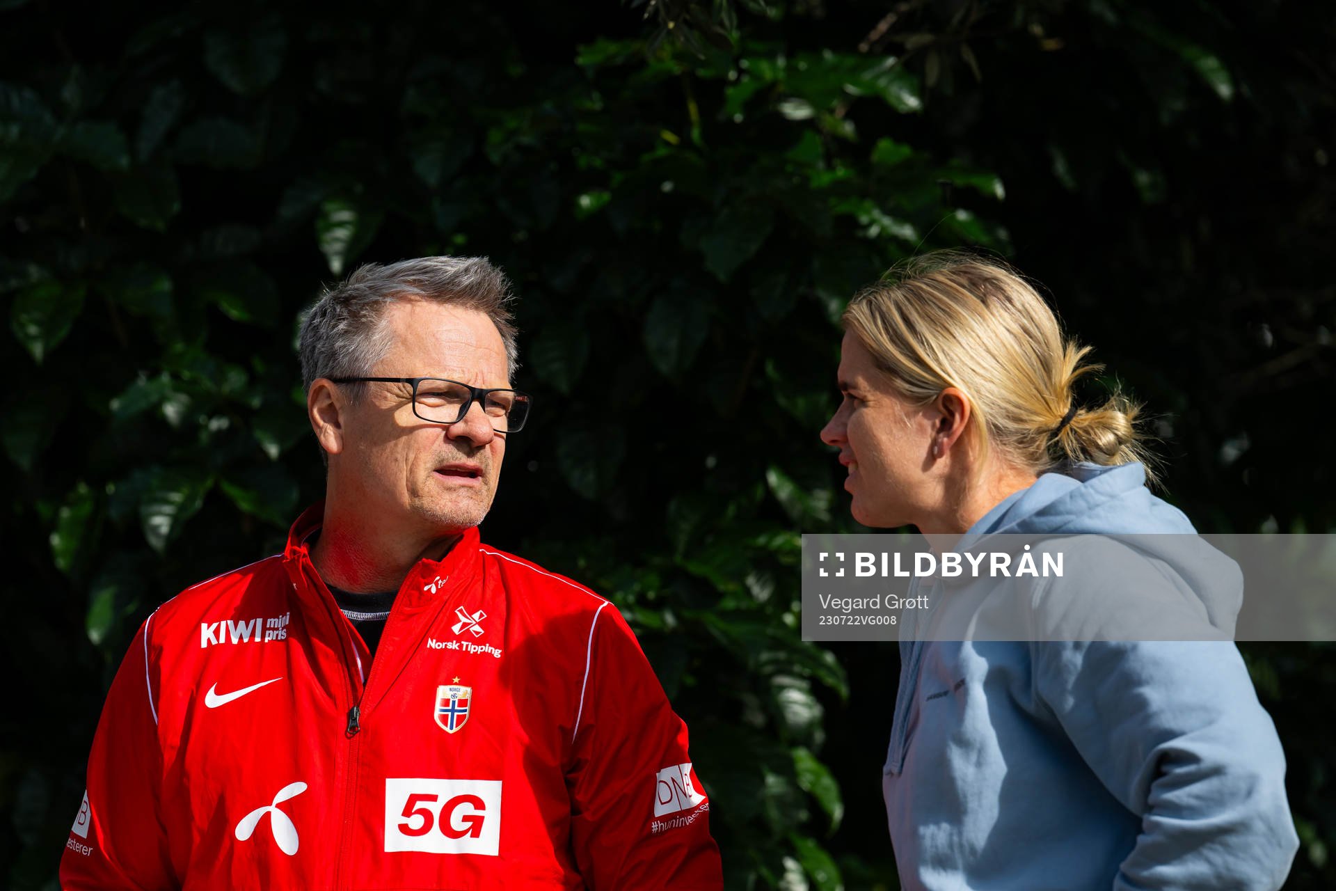 Halvor Lea, press officer of the Norwegian women’s