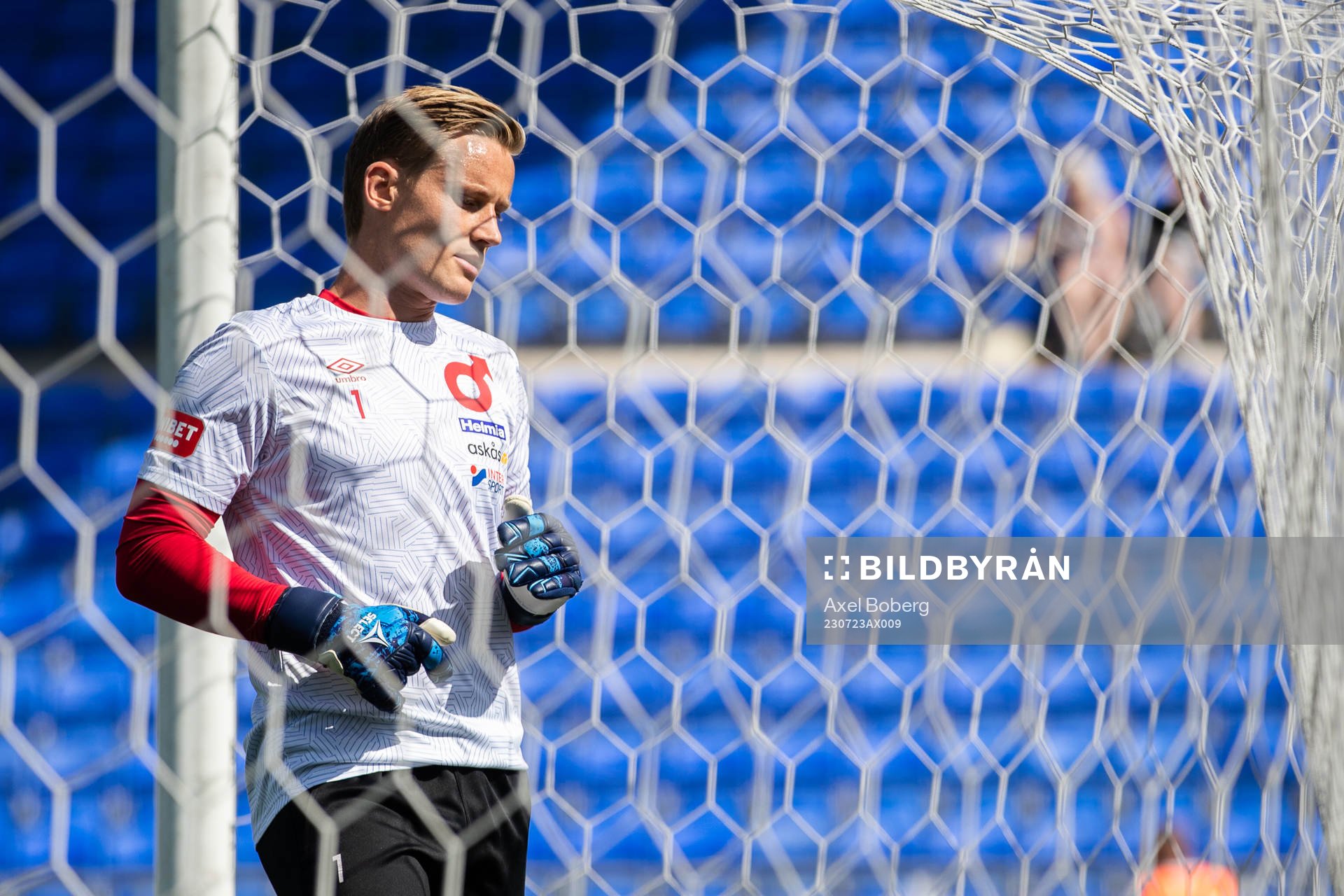 Degerfors målvakt Sondre Lovseth Rossbach