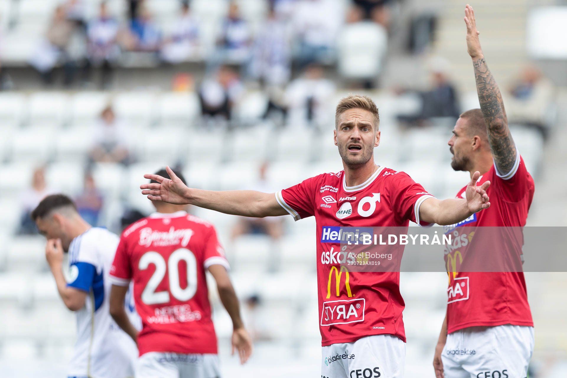 Degerfors Johan Mårtensson och Douglas Bergqvist deppar
